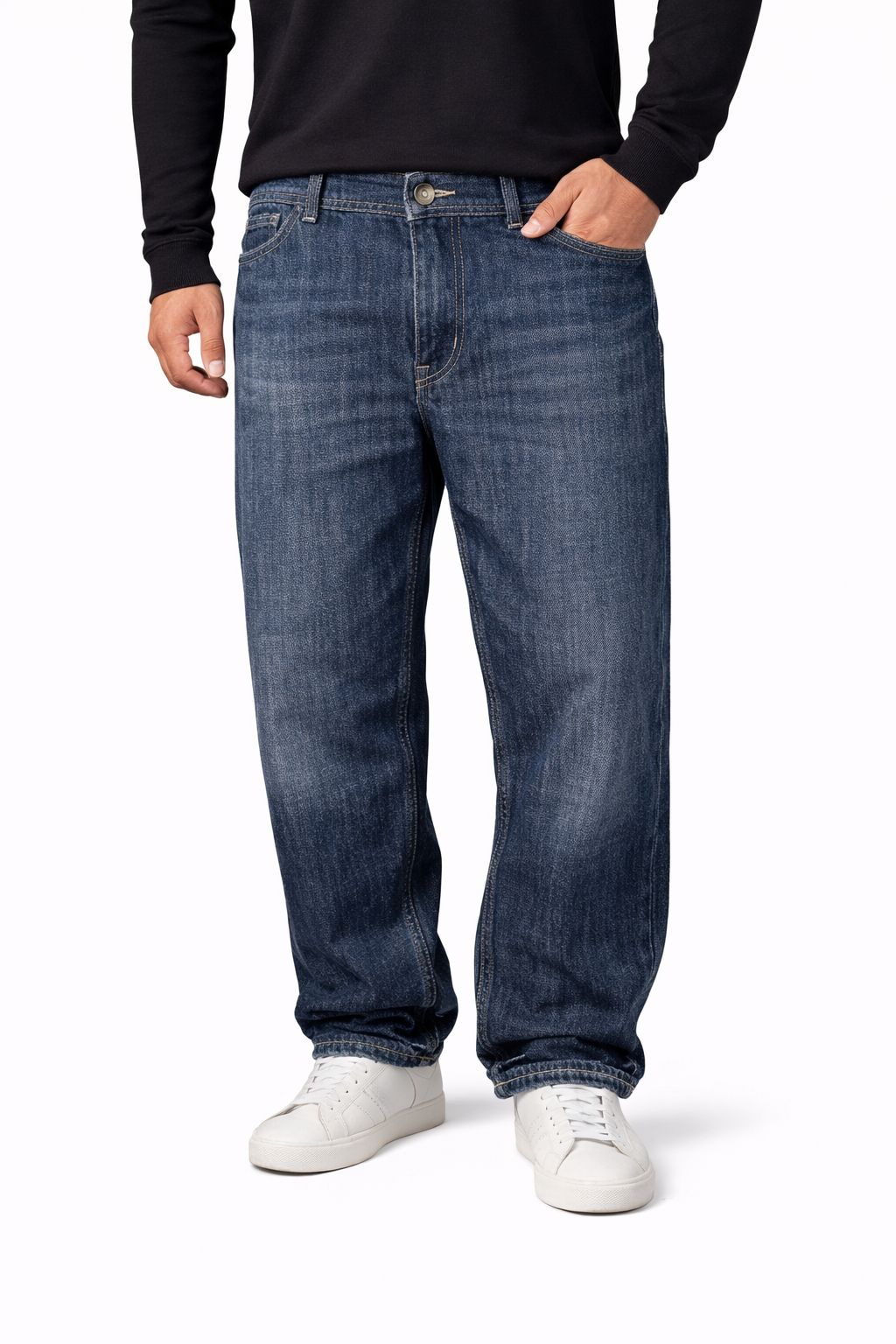 Telacruda Jeans Lavaggio colorato