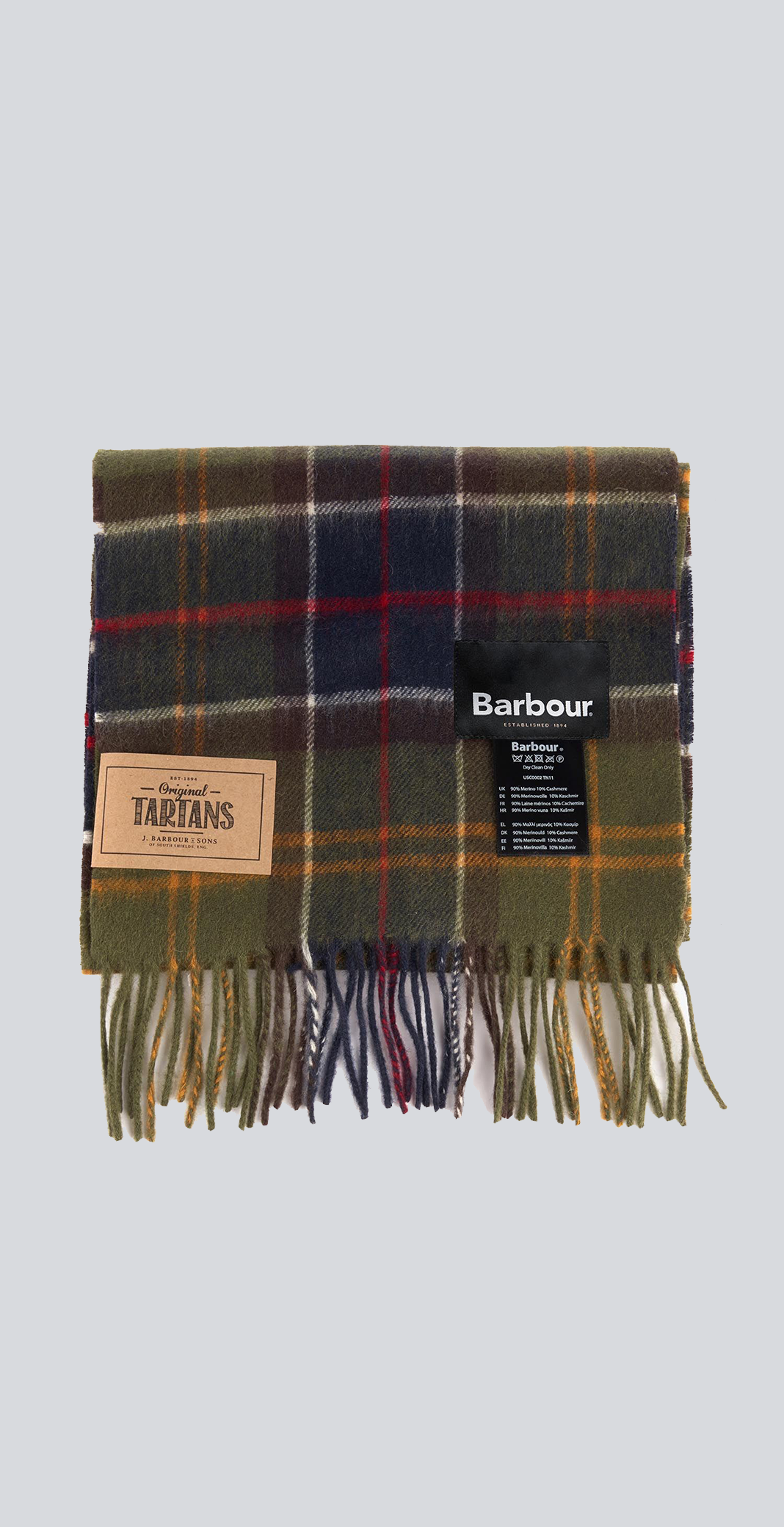 Barbour Sciarpa Tartan