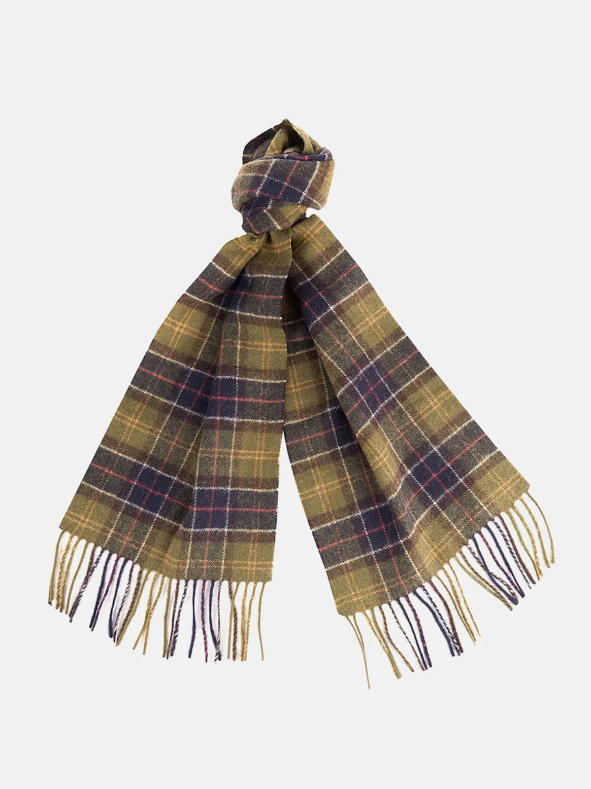 Barbour Sciarpa in lana d'agnello Tartan