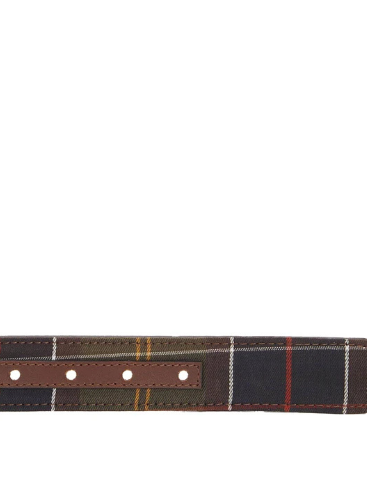 Barbour Reversible Tartan Leather Belt