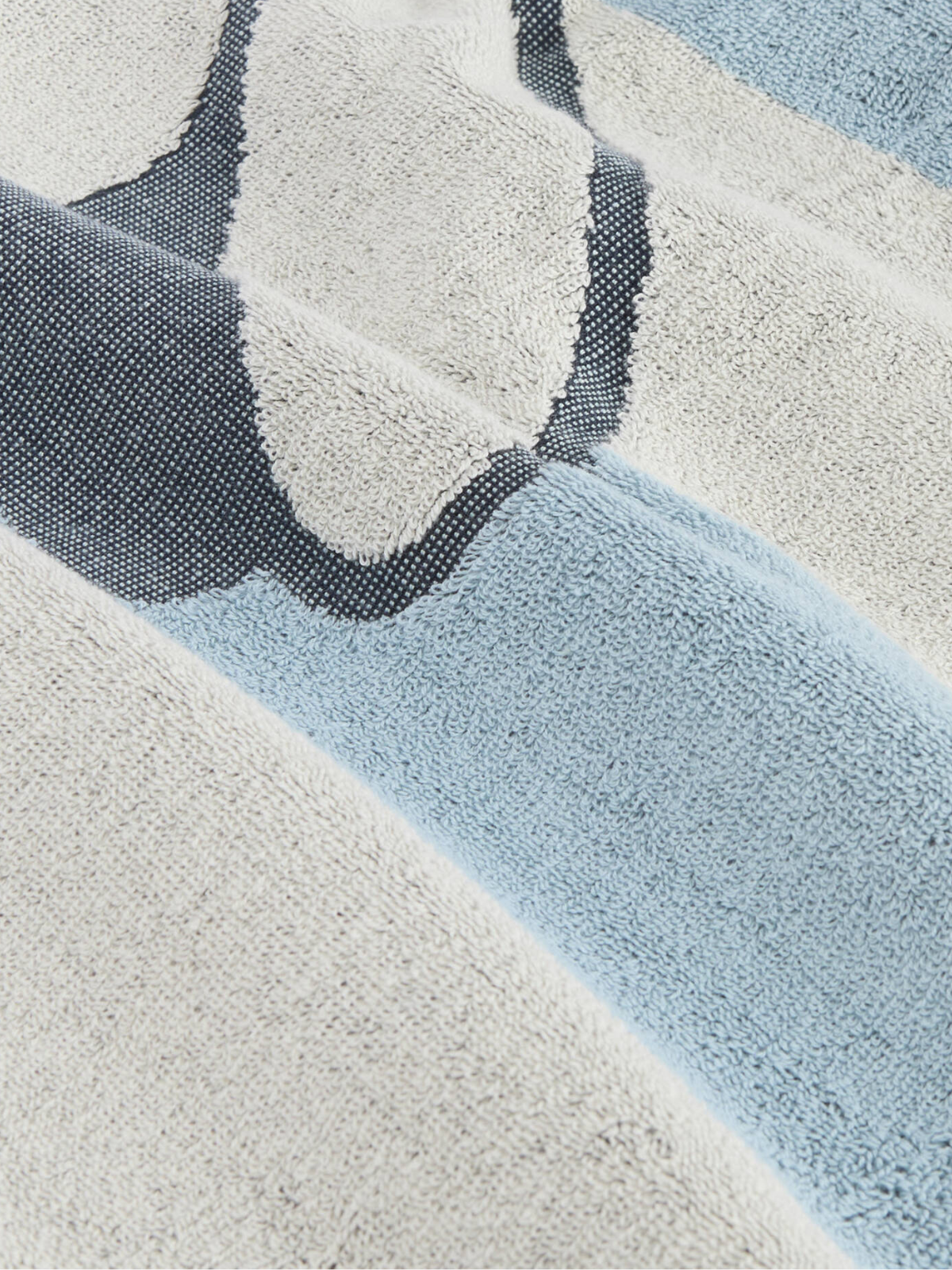 Barbour telo da mare surf blue logo