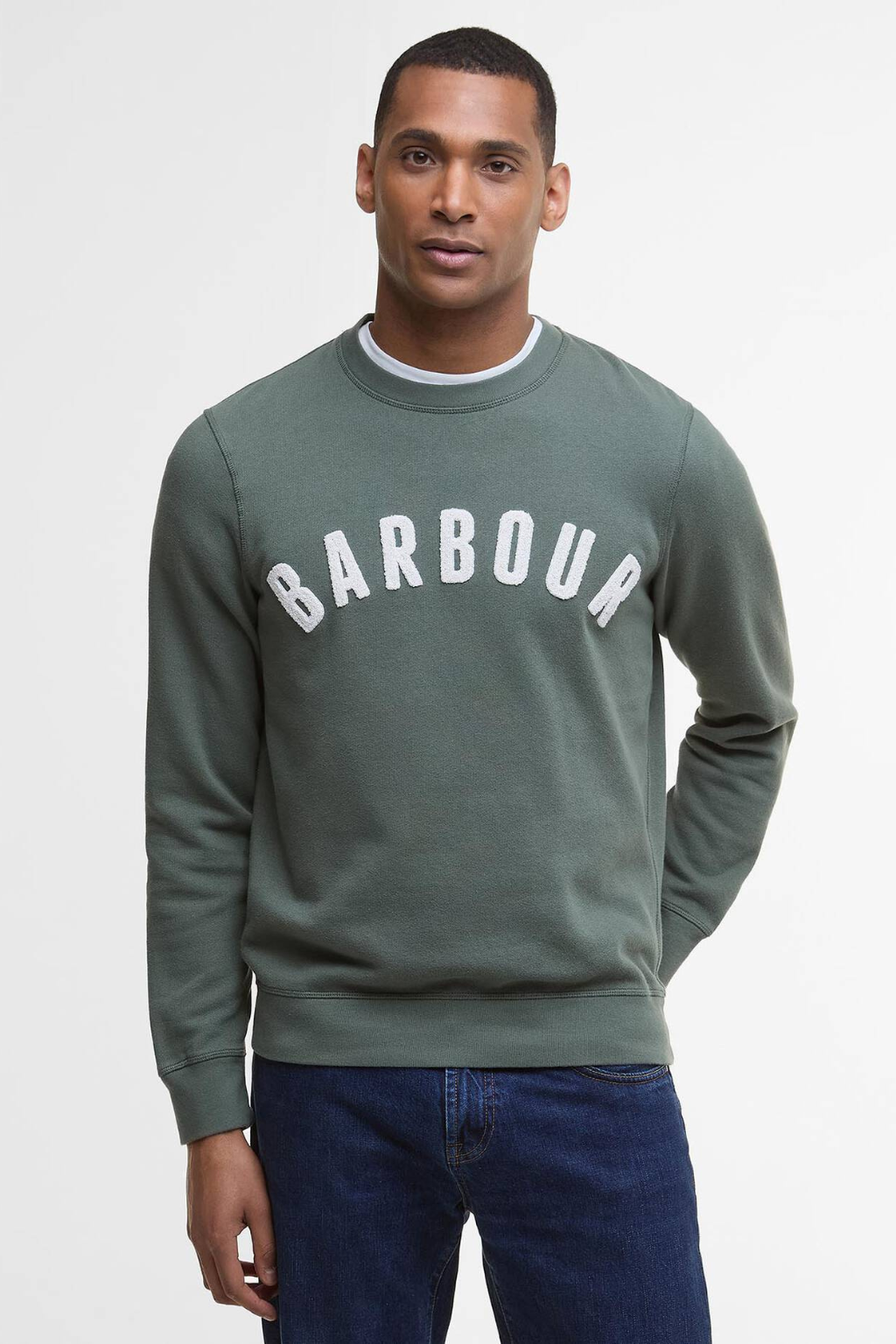 Barbour Felpa Prep Logo