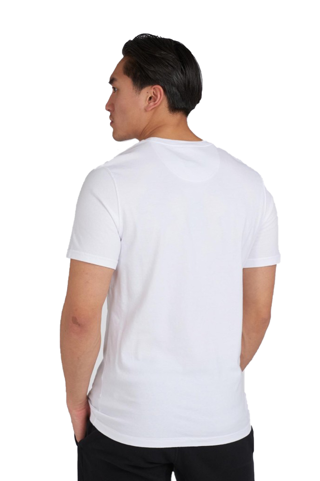 Barbour T-shirt con logo piccolo