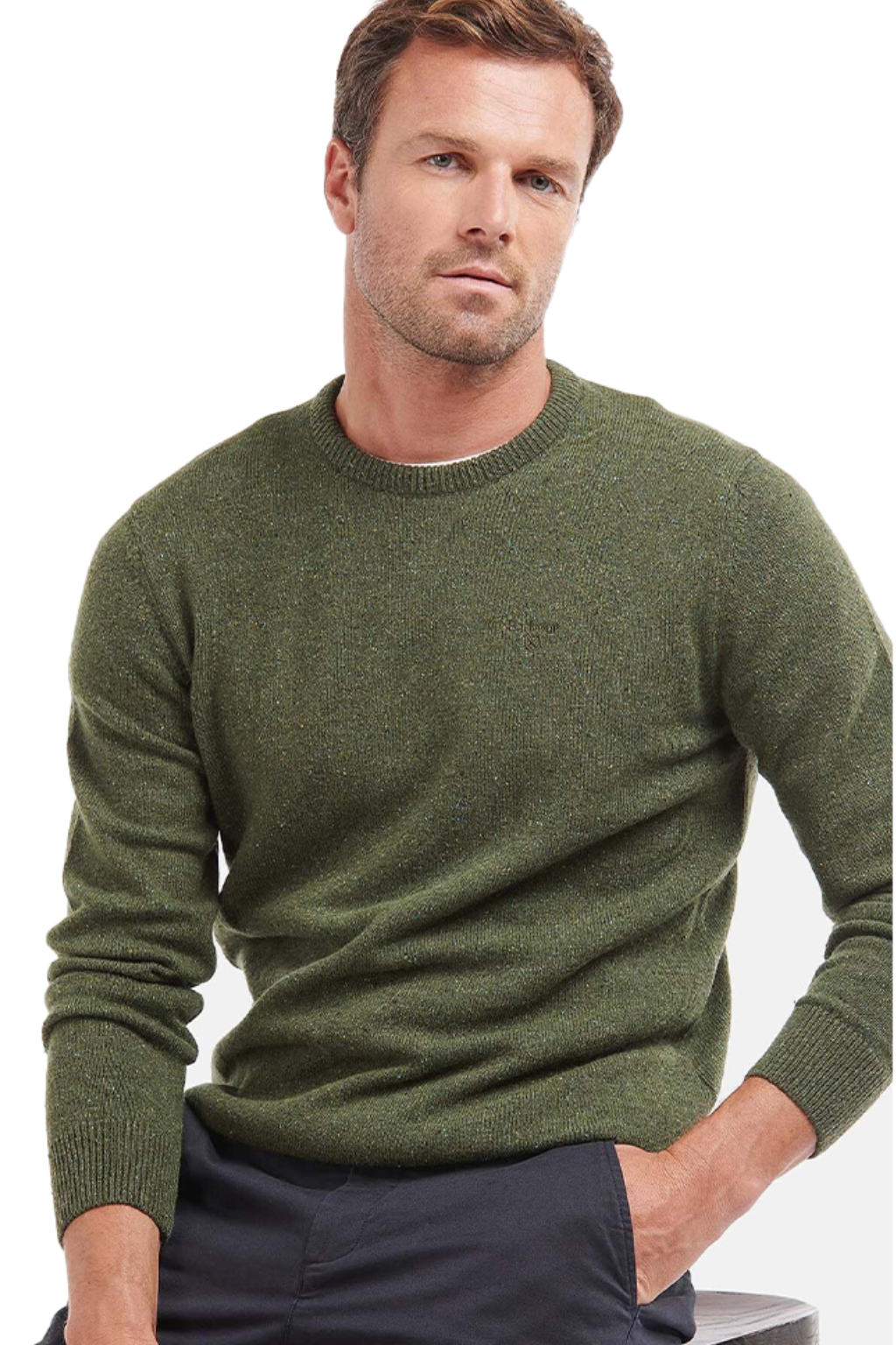 Barbour Felpa a girocollo Essential Tisbury