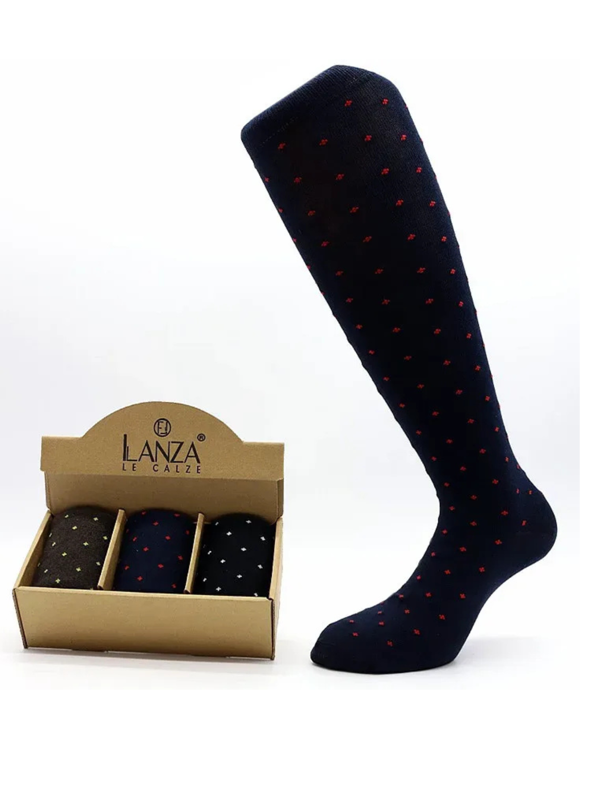 LANZA calze fantasia quadrifoglio