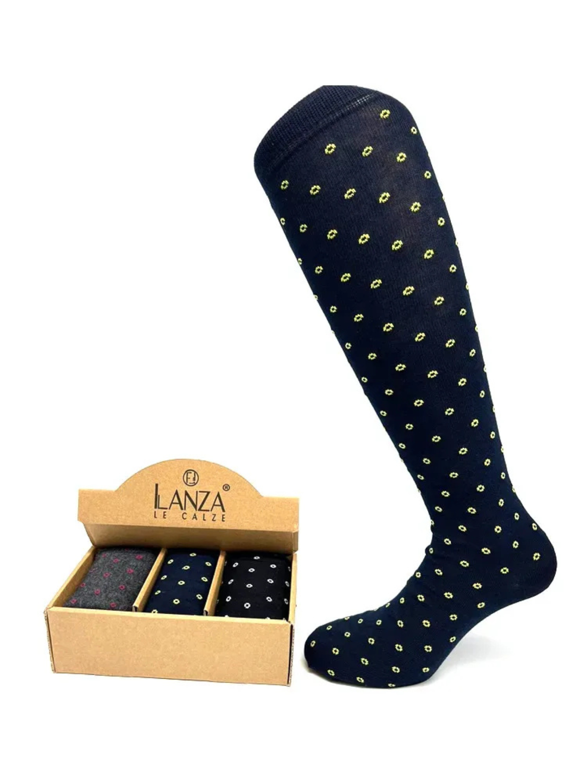 LANZA calze fantasia cerchi