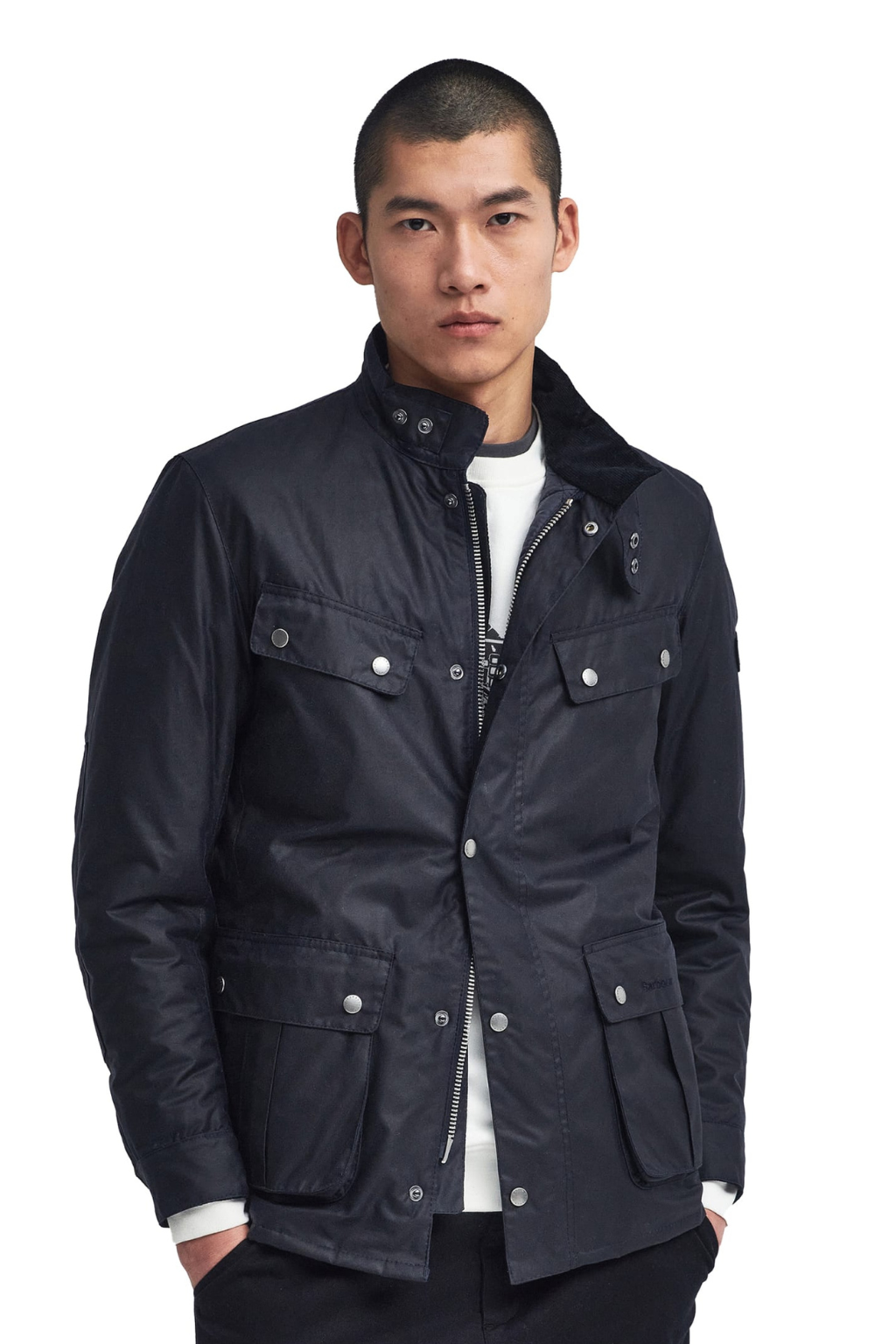 Barbour International giacca Duke Waxed
