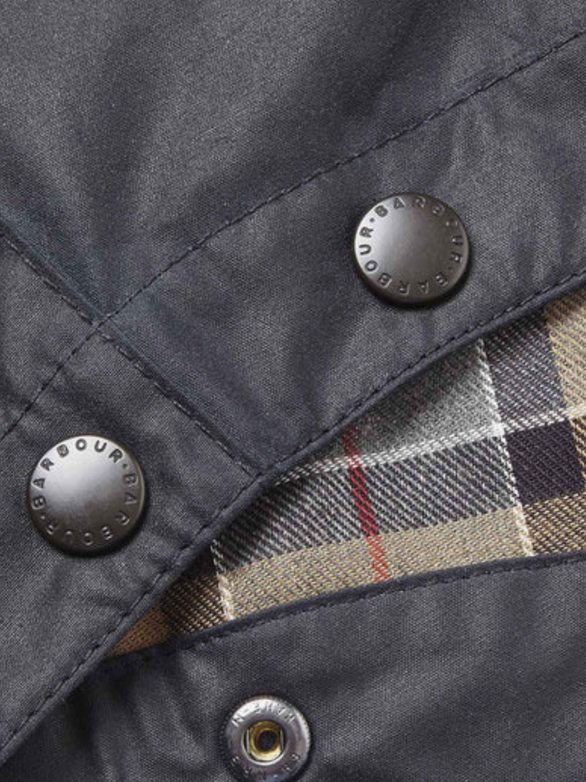 BARBOUR Cappuccio in cotone cerato