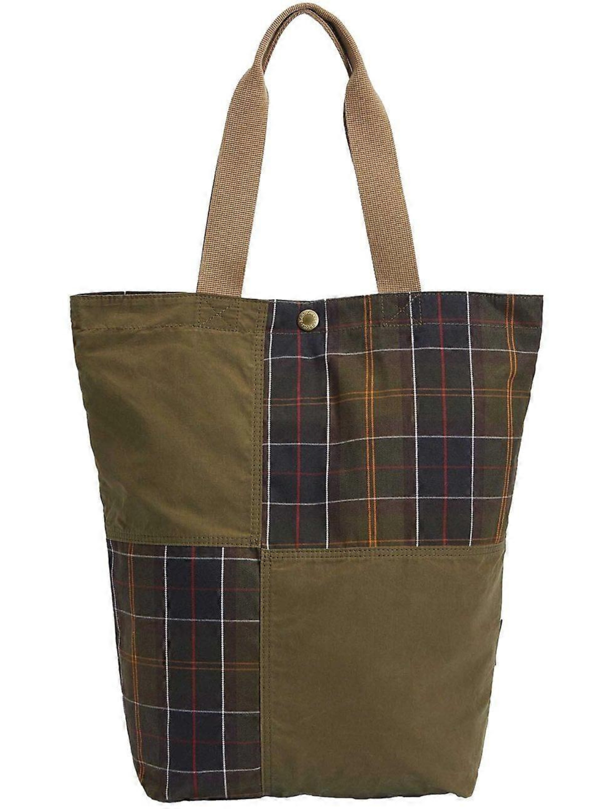 Barbour Borsa tote patchwork Transport