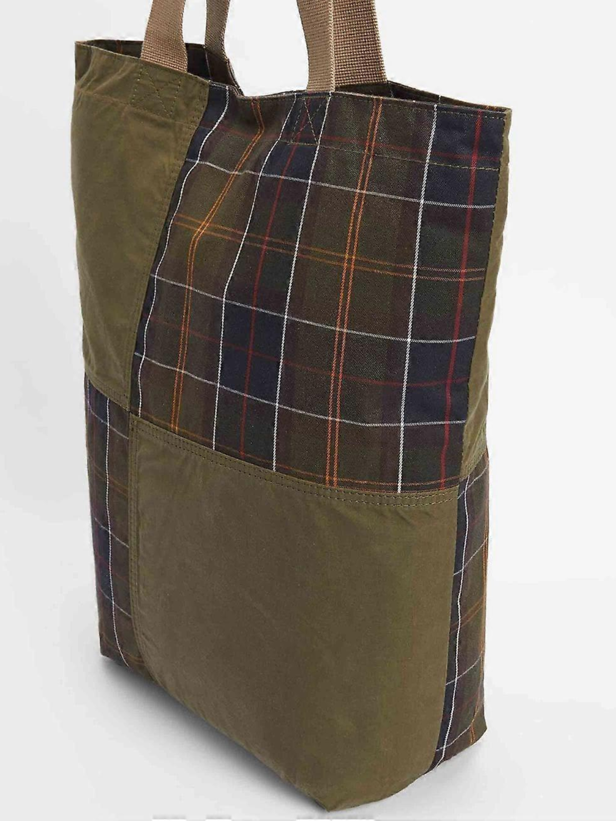 Barbour Borsa tote patchwork Transport