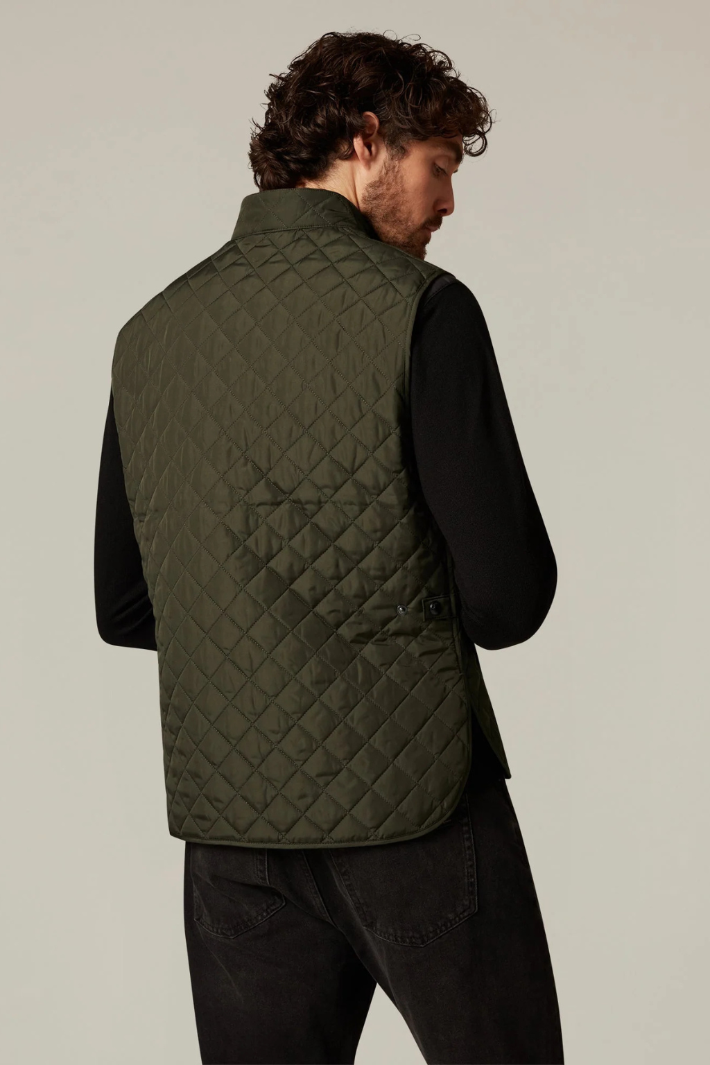 Belstaff GILET ICON- Nylon riciclato trapuntato
