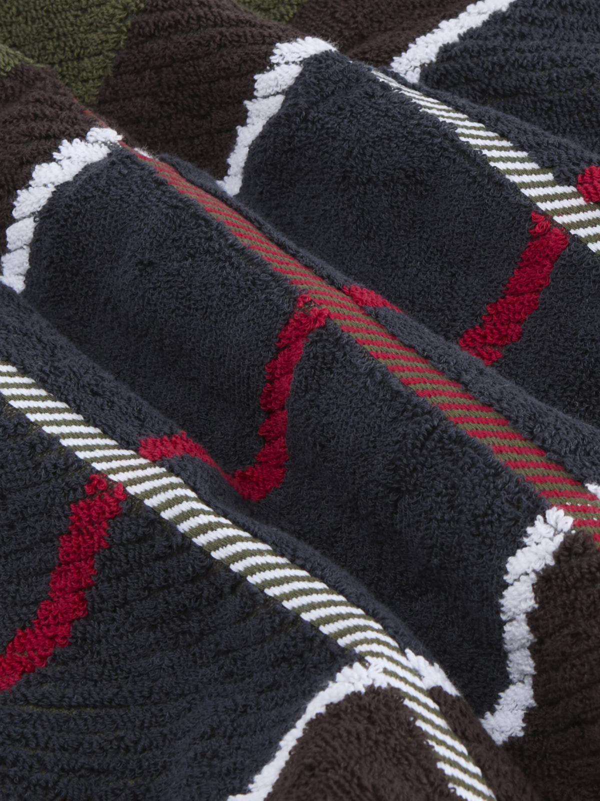 Barbour telo da mare tartan classic