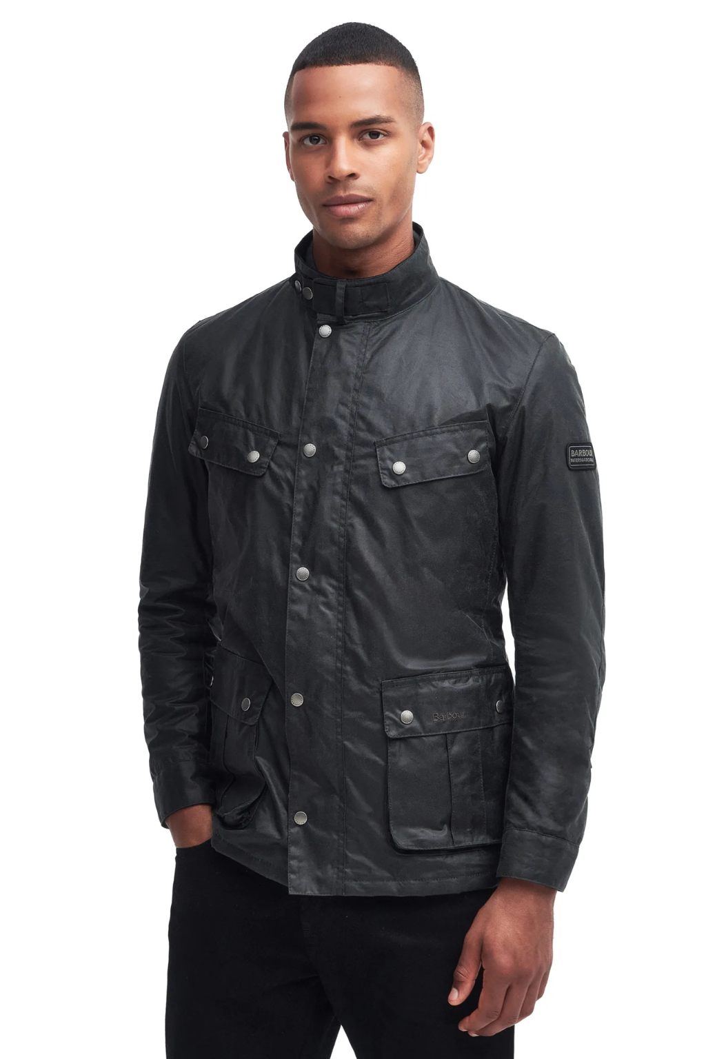 Barbour International giacca Duke Waxed