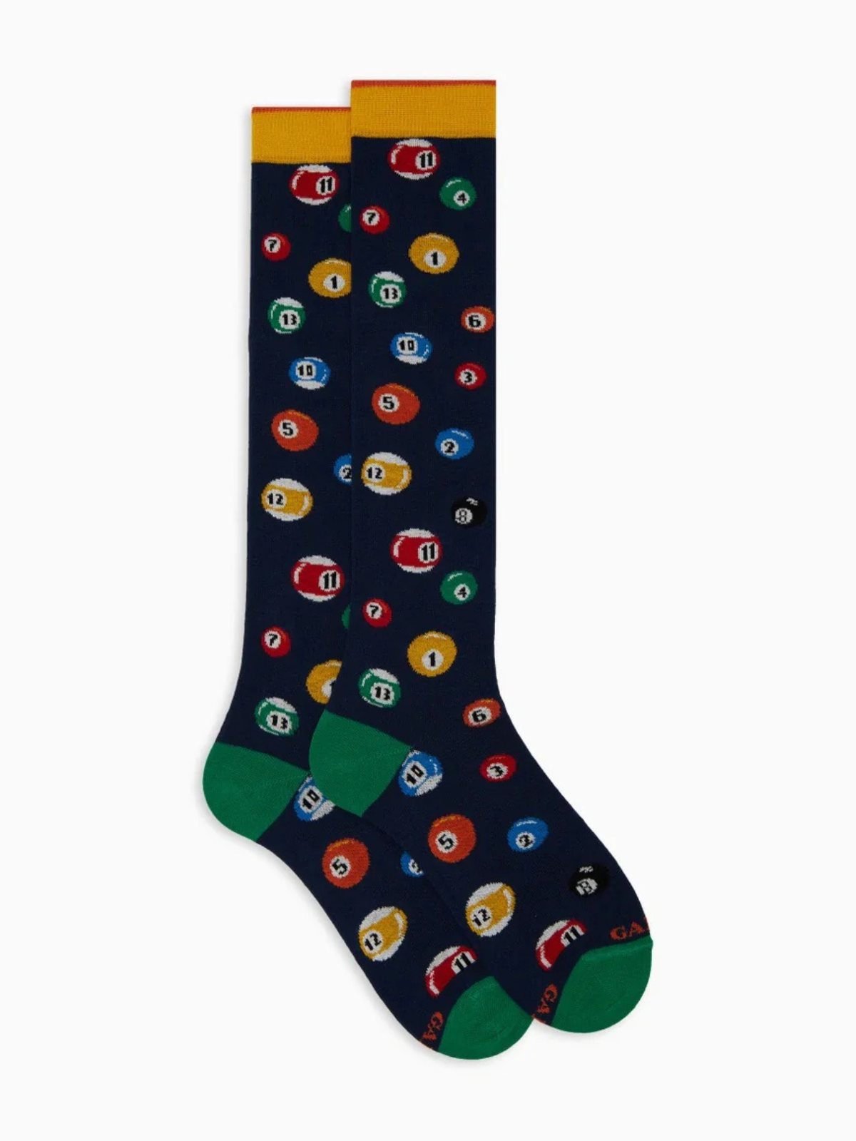 GALLO calze fantasia palle da biliardo