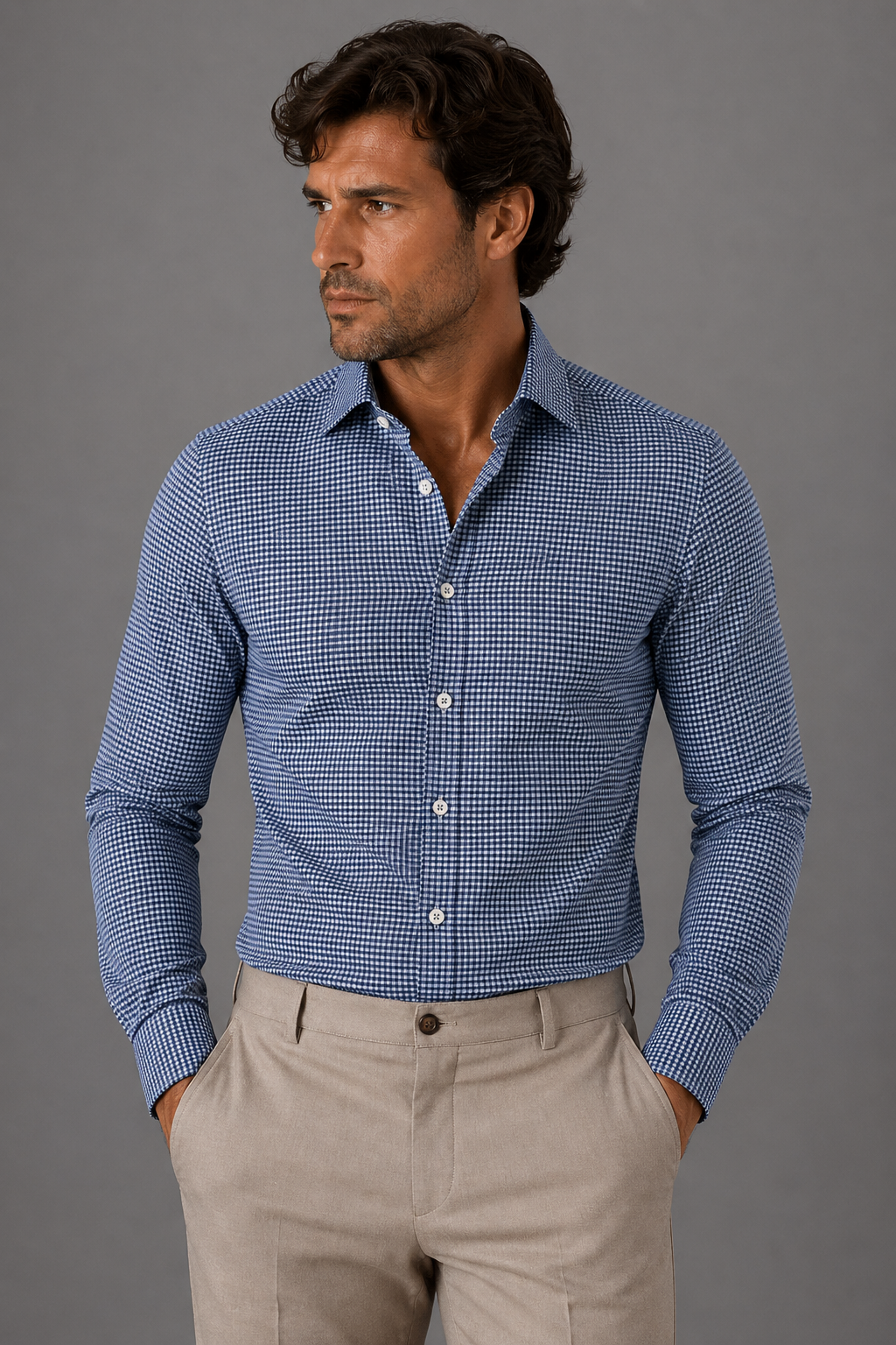 Giglio Milano Camicia con microlavorazione