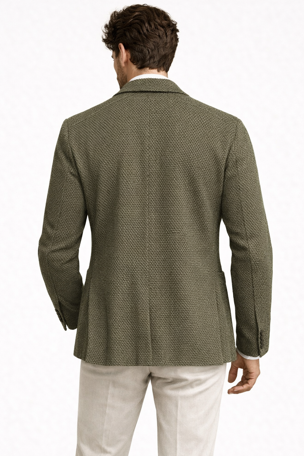 BOB giacca in maglia mono petto