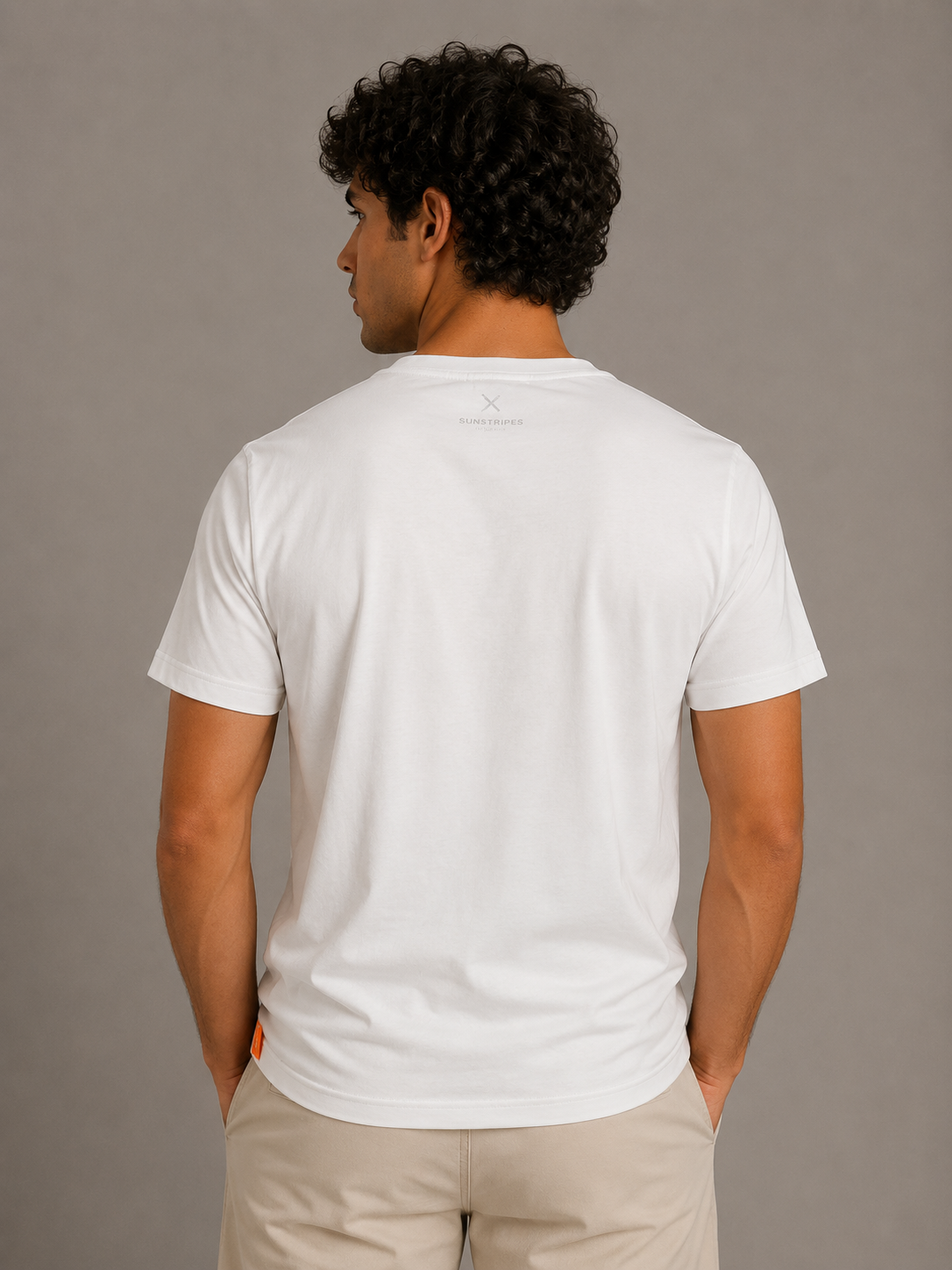 Sunstripes T-shirt con logo