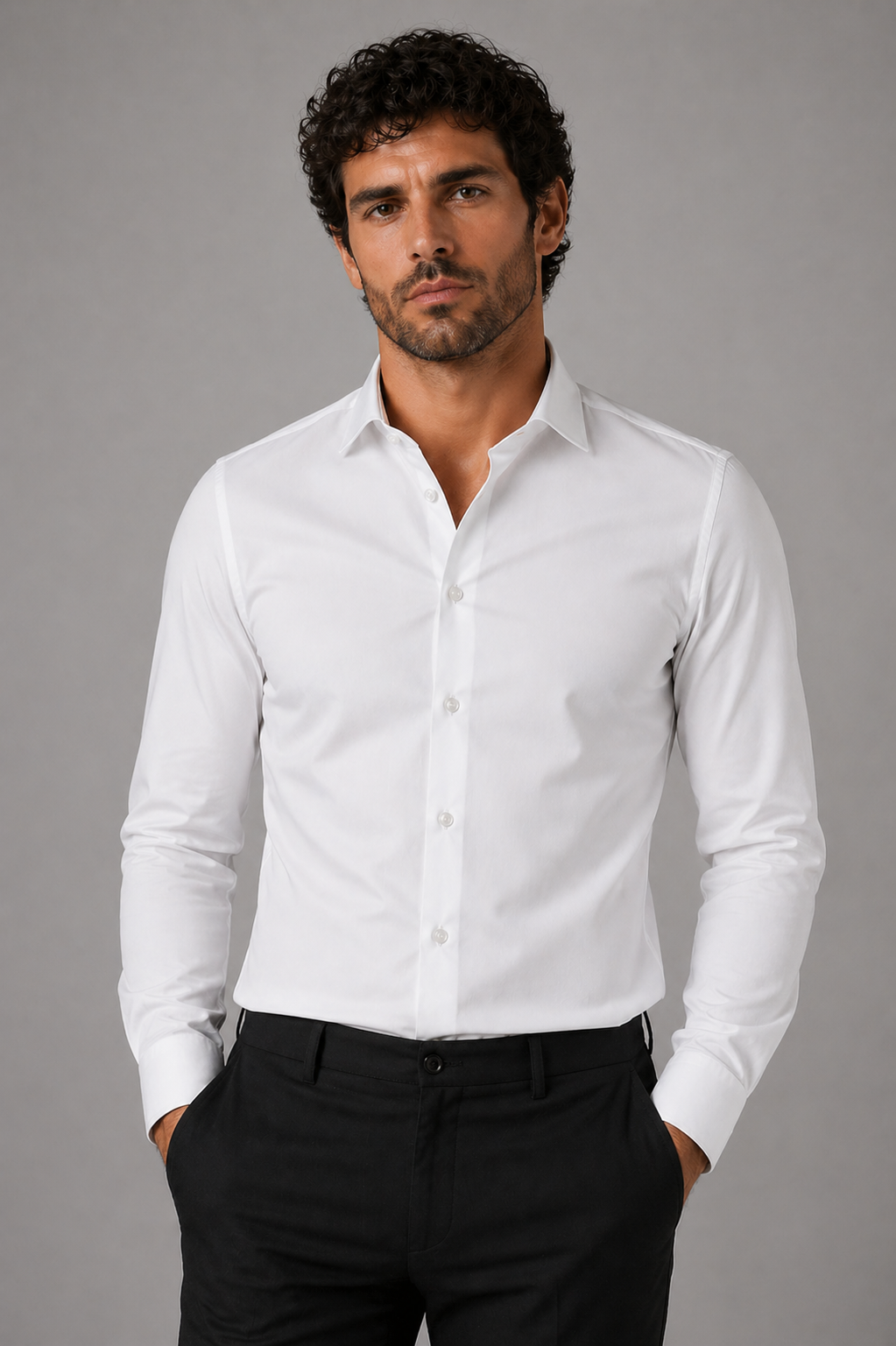 Bossi Bambù Slim Camicia