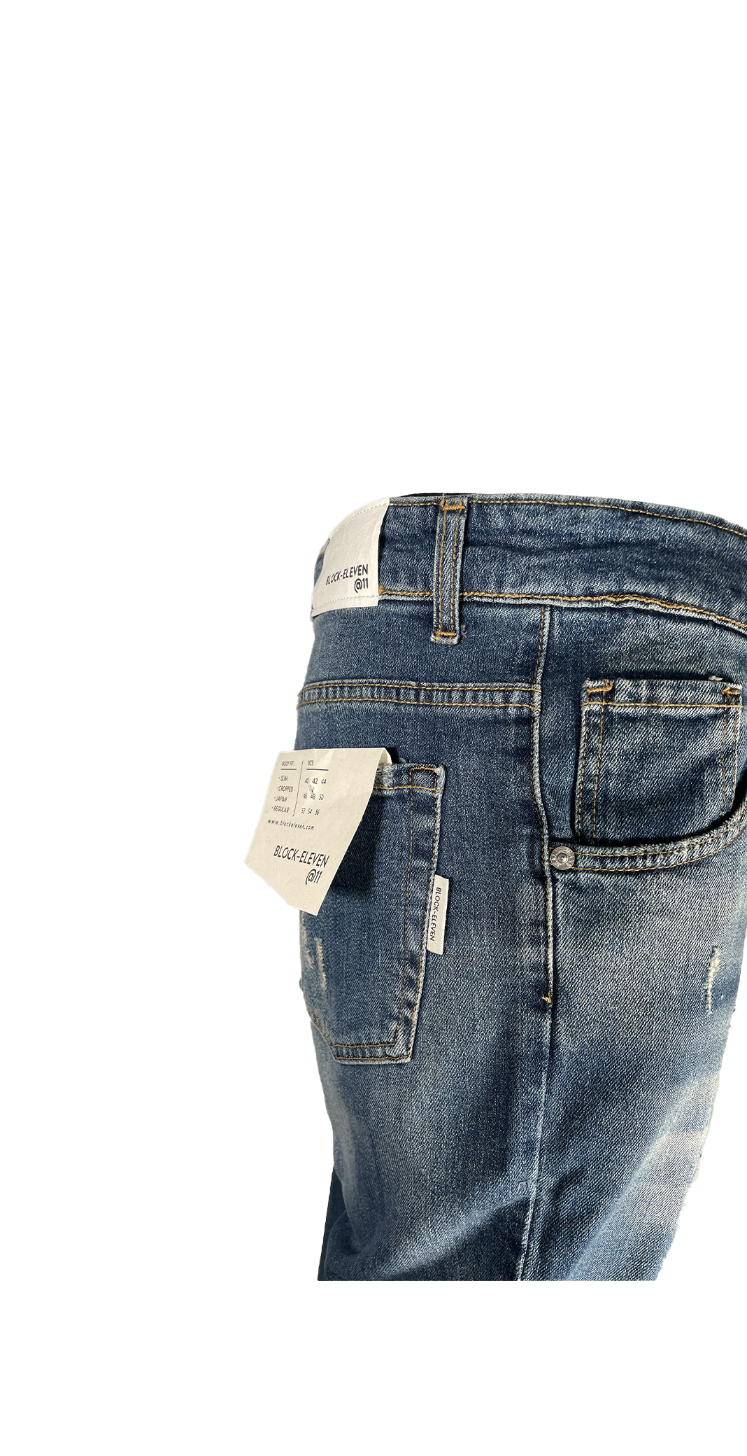 Block Eleven 11 Jeans Modello Amto