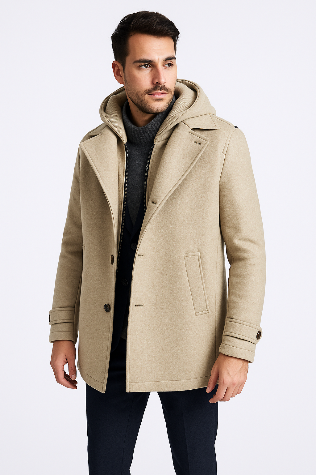 BOB Cappotto con gilet