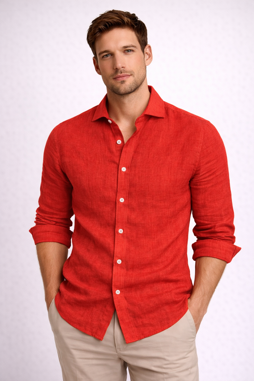 RossoPuro Camicia in lino