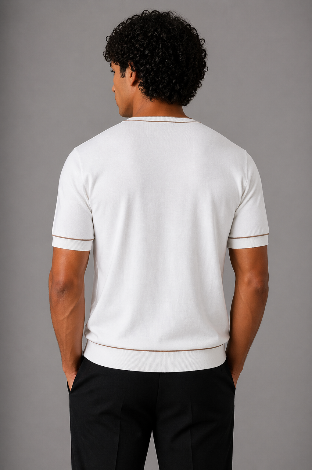 MQJ Paricollo con cucitura colorata