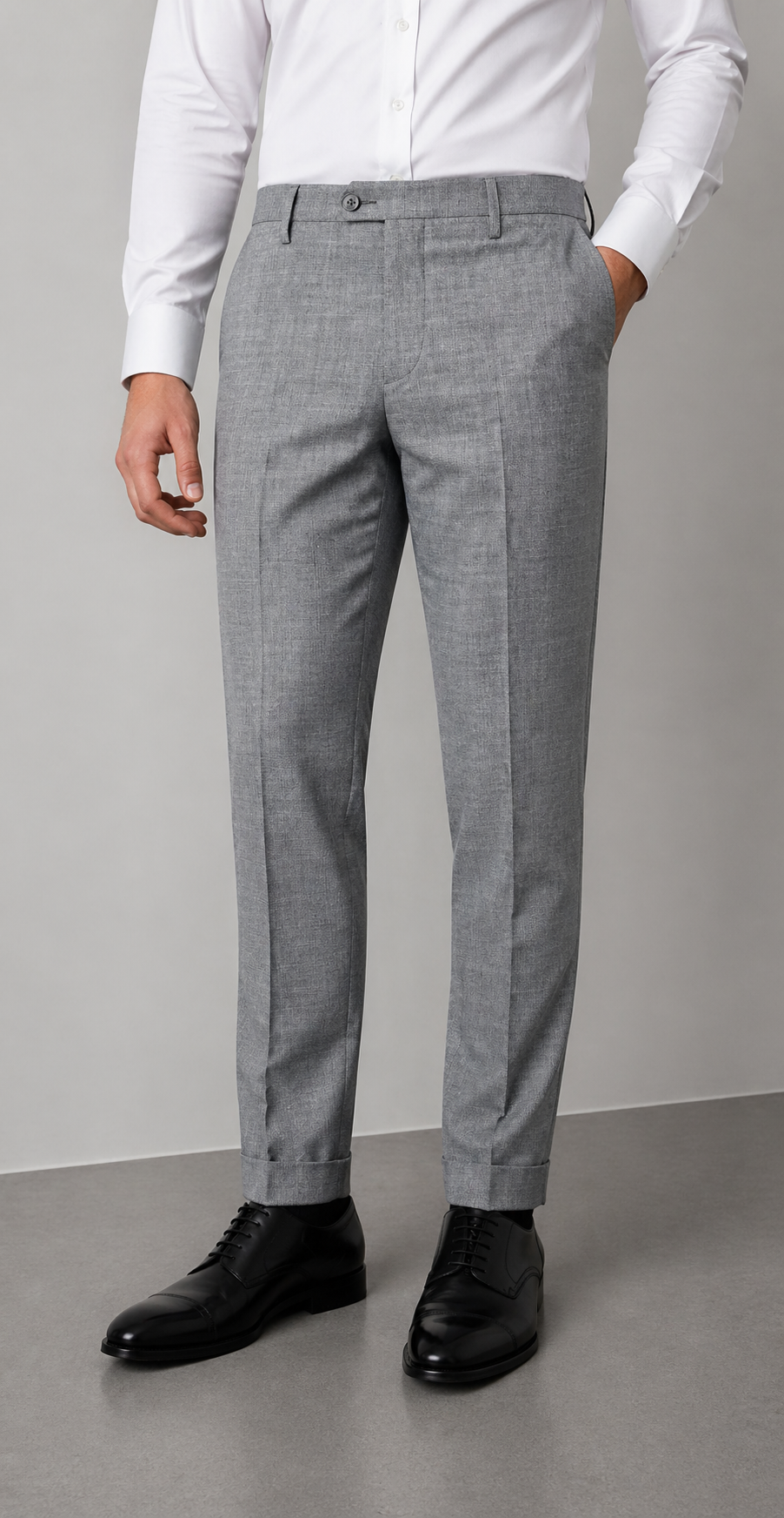 Giglio Milano Pantalone in lana di Tasmania