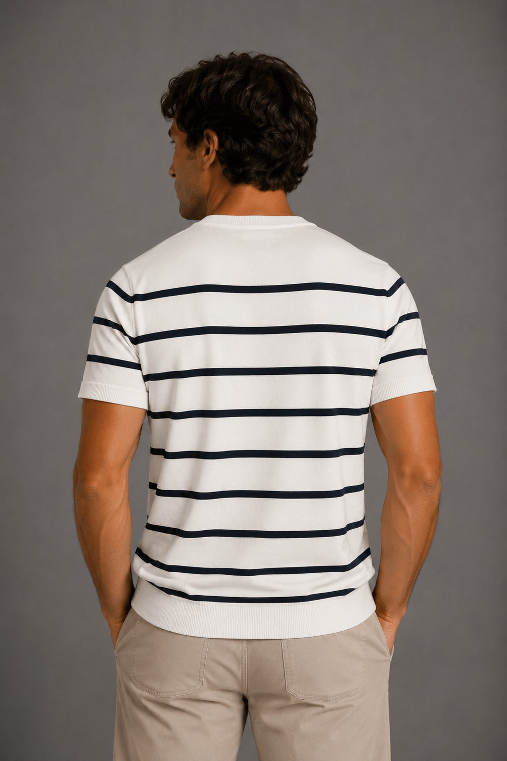 MQJ T-shirt a righe