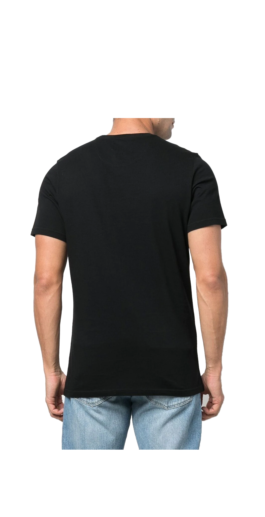 Barbour T-shirt con logo piccolo
