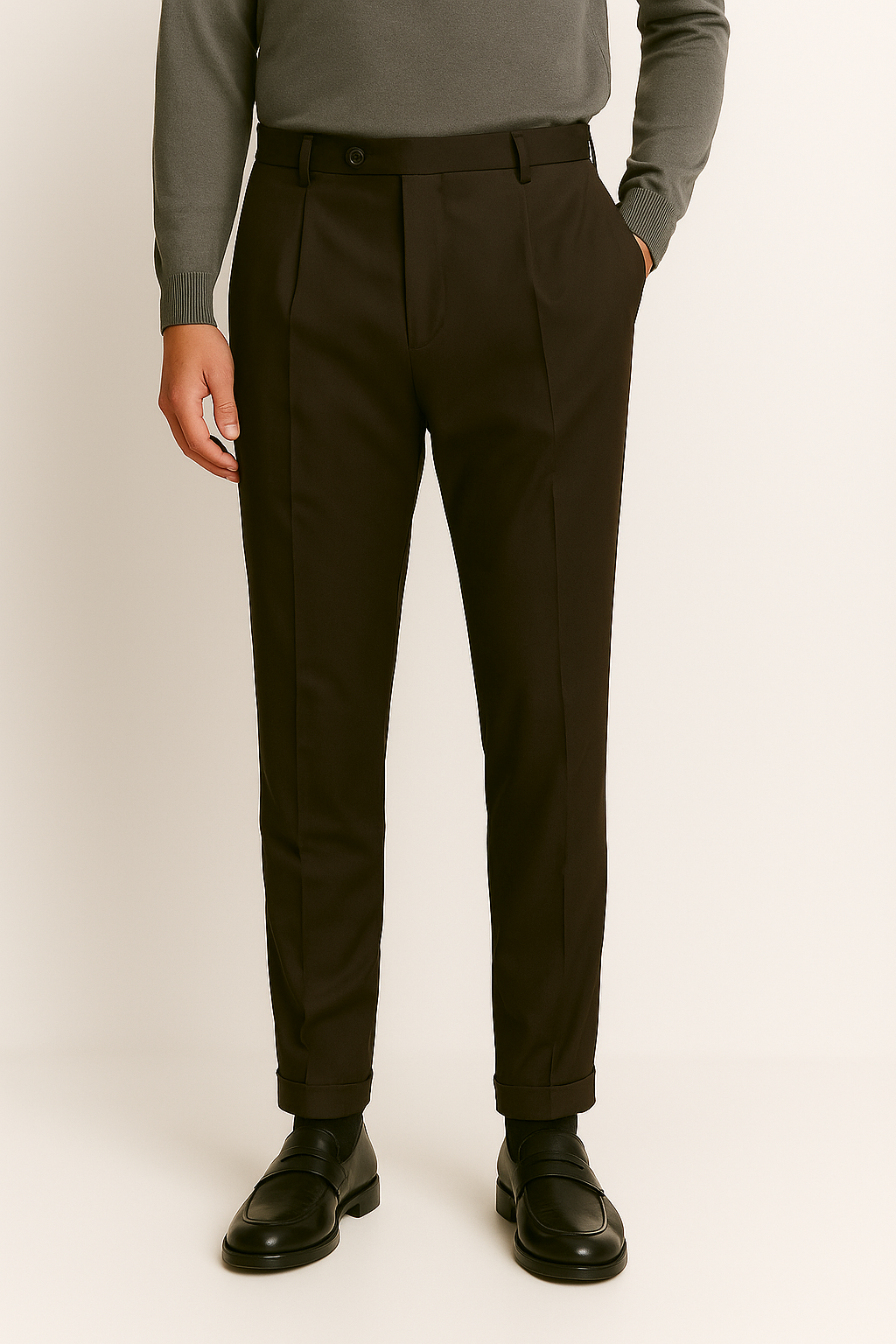 Giglio Milano pantalone con pince