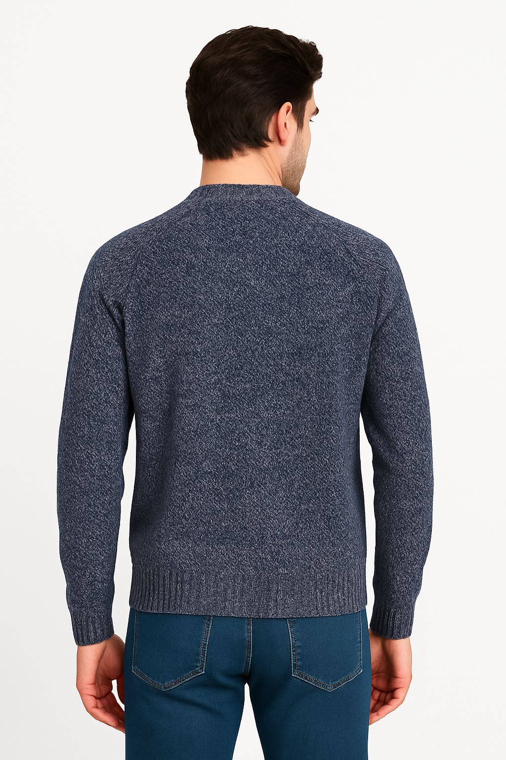 Blu Cashmere maglione melange