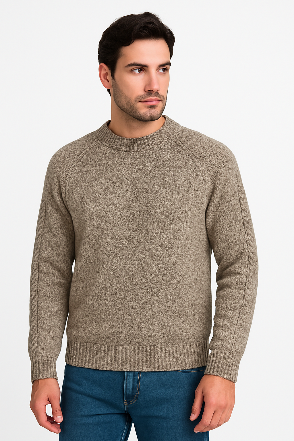 Blu Cashmere maglione melange
