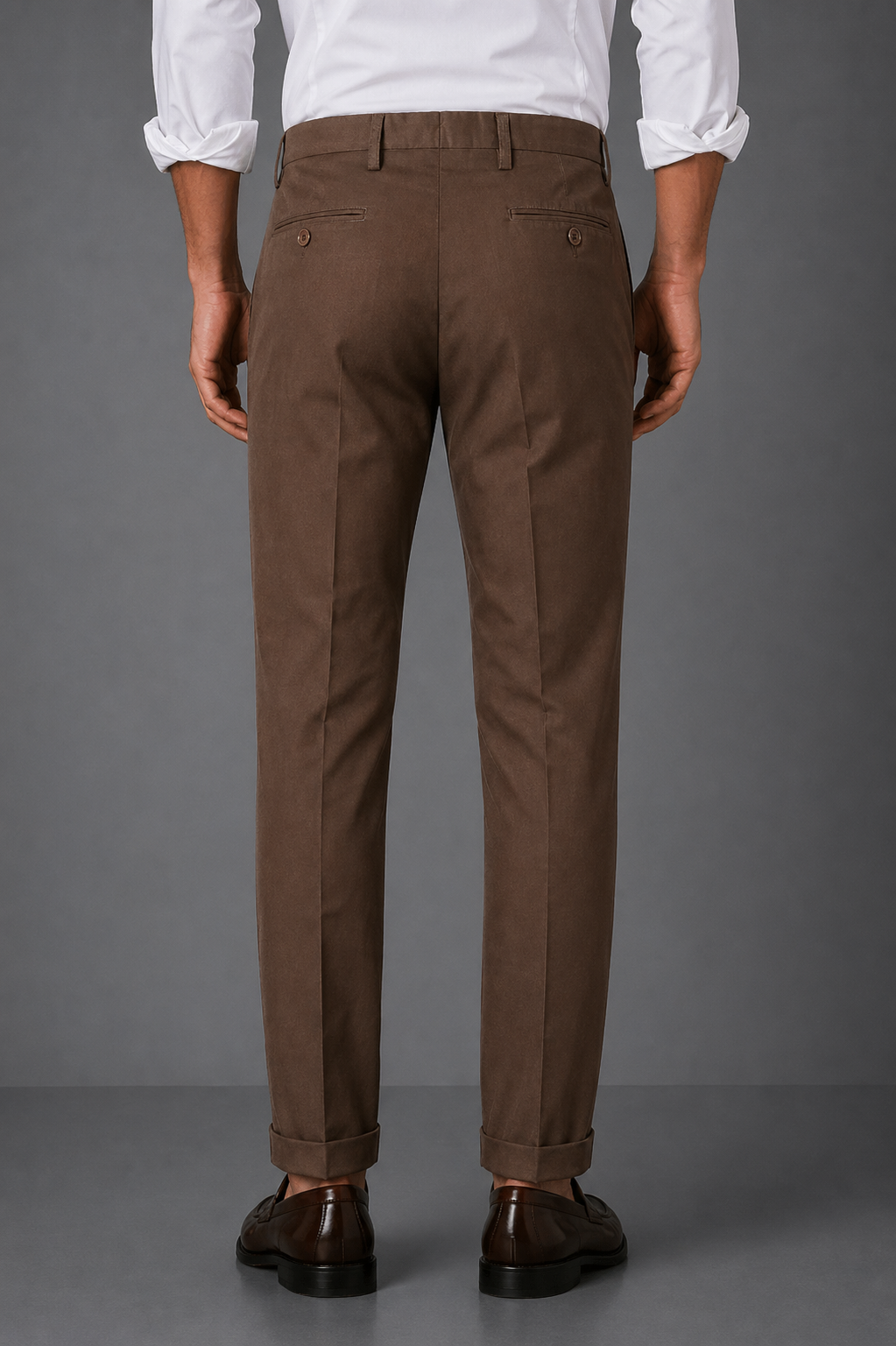 OUR FLAY Pantalone spigato colore su colore