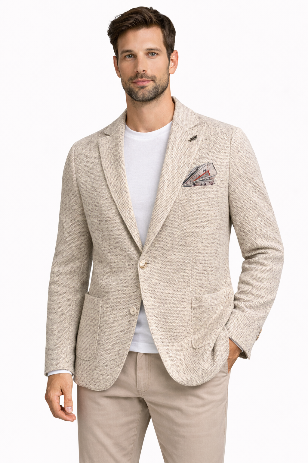 BOB giacca monopetto a maglia