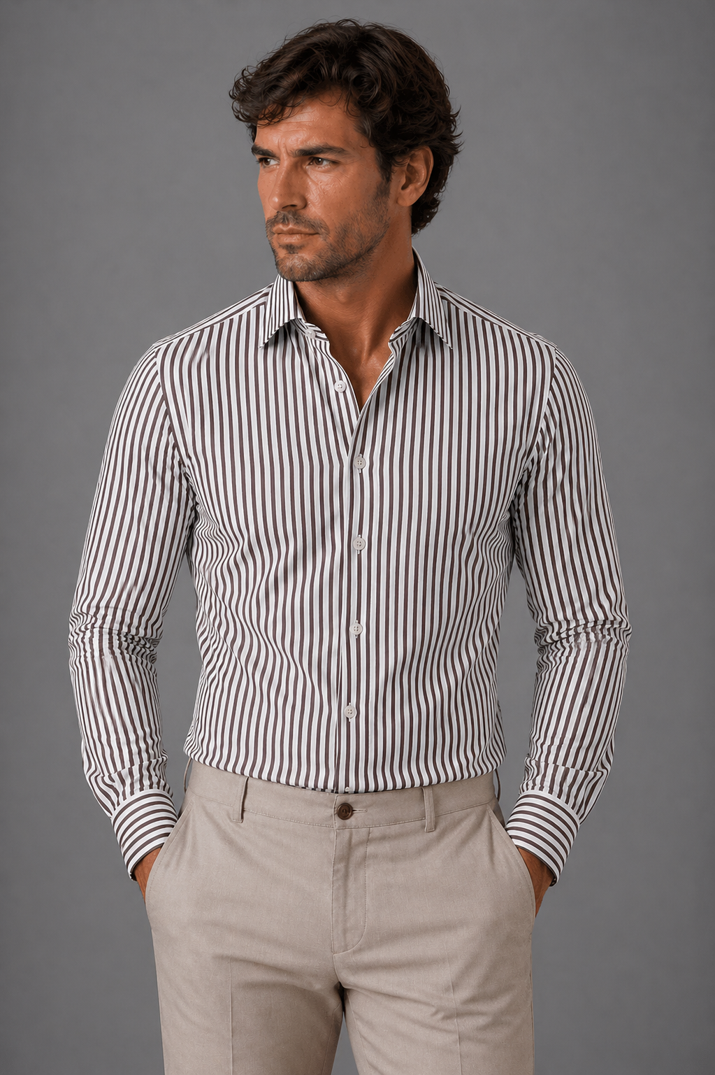 Giglio Milano Camicia con trama operata