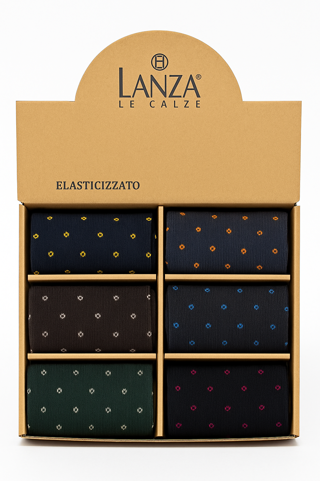 LANZA calze fantasia cerchi