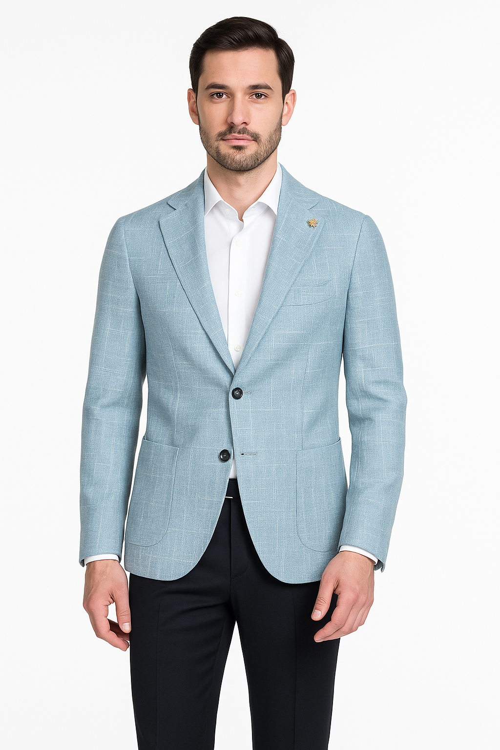 Tombolini Giacca con lavorazione bianca