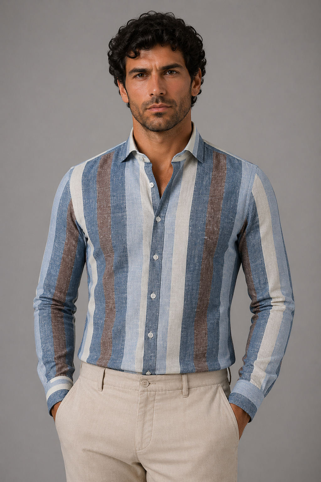 Alessandro Lamura Camicia a righe