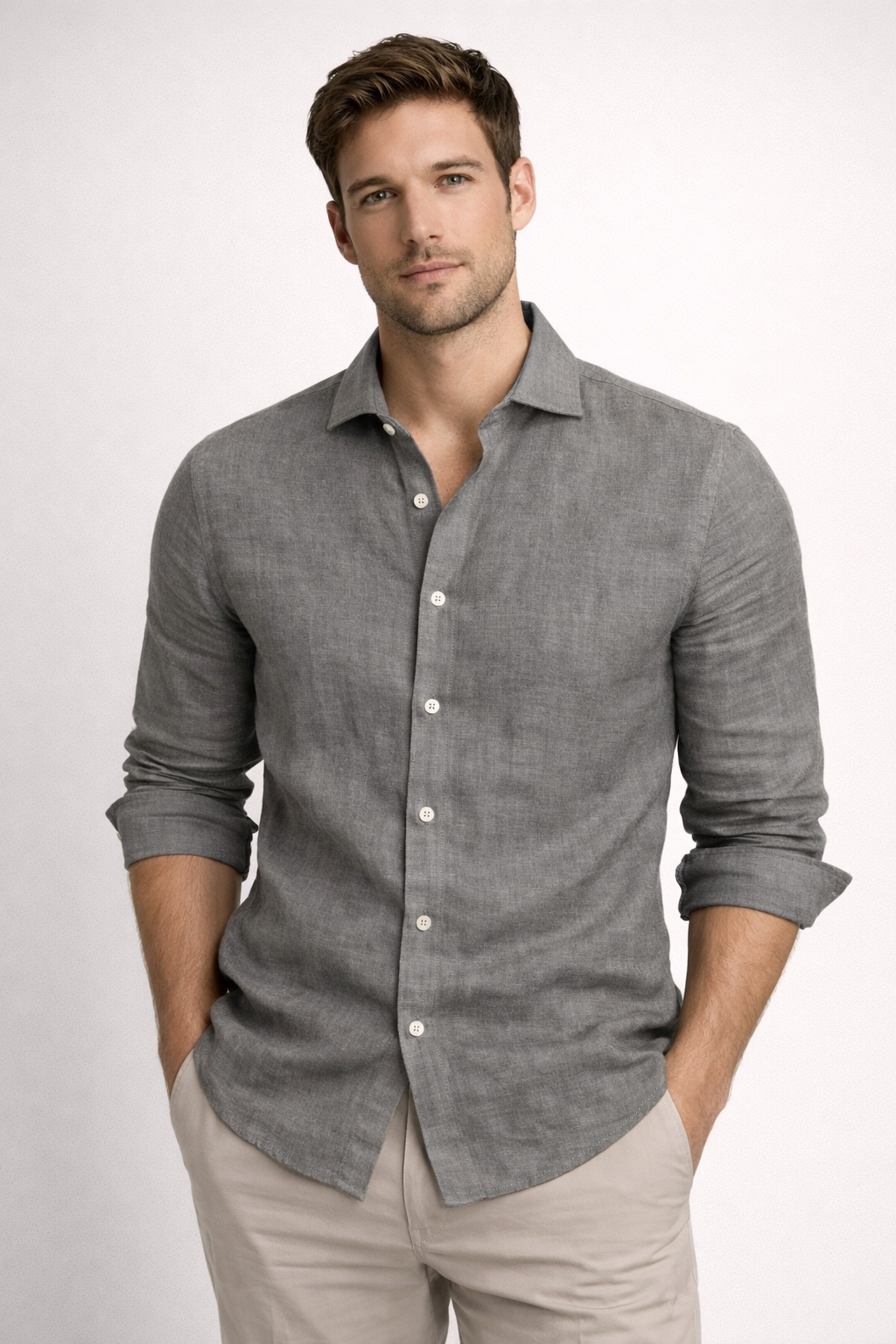 RossoPuro Camicia in lino