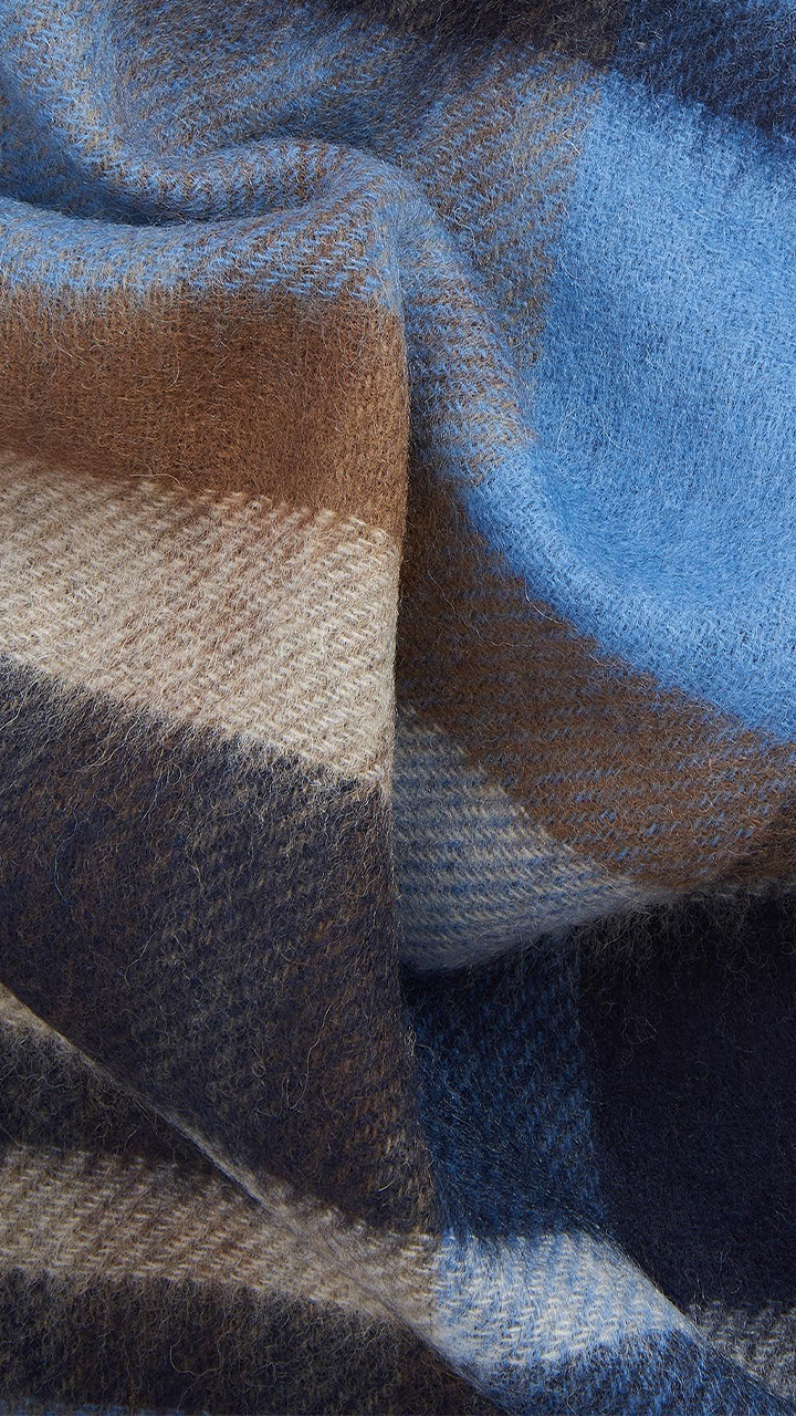 Barbour Sciarpa Field Reversibile