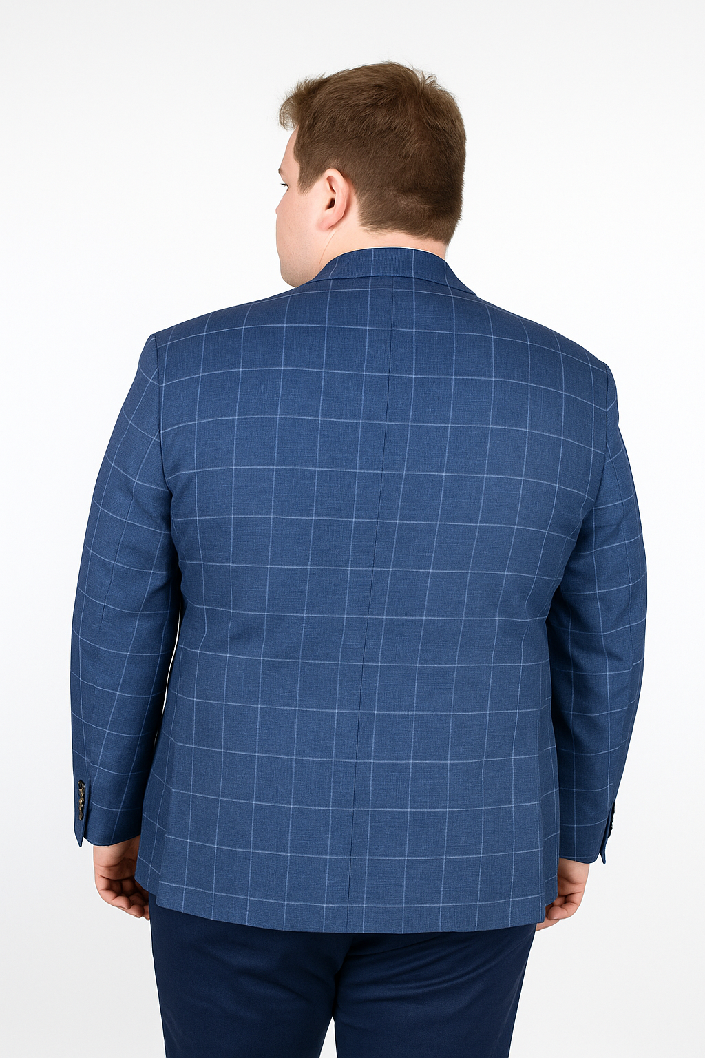 Giglio Milano Giacca finestrata azzurra D.4