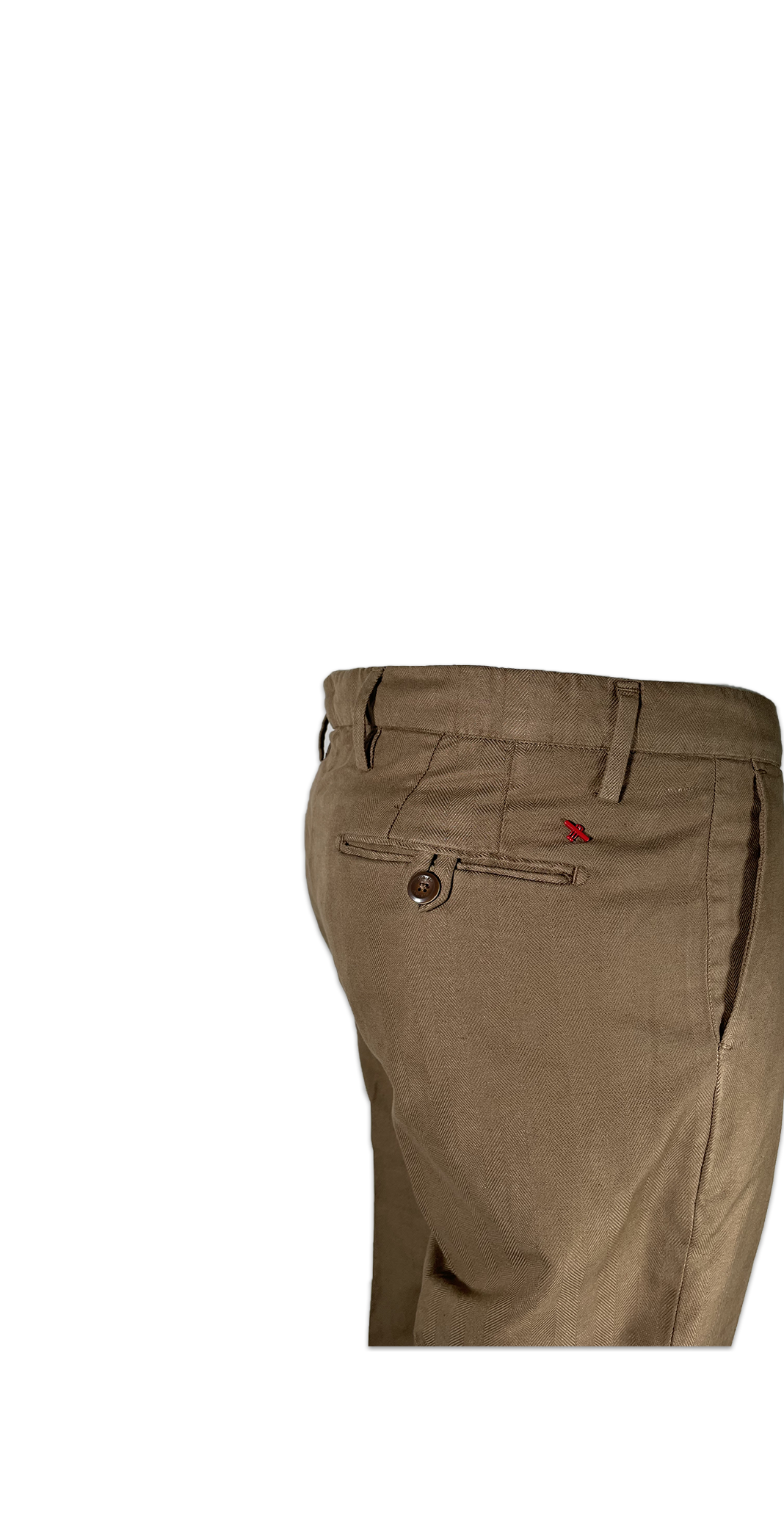 OUR FLAY Pantalone spigato colore su colore