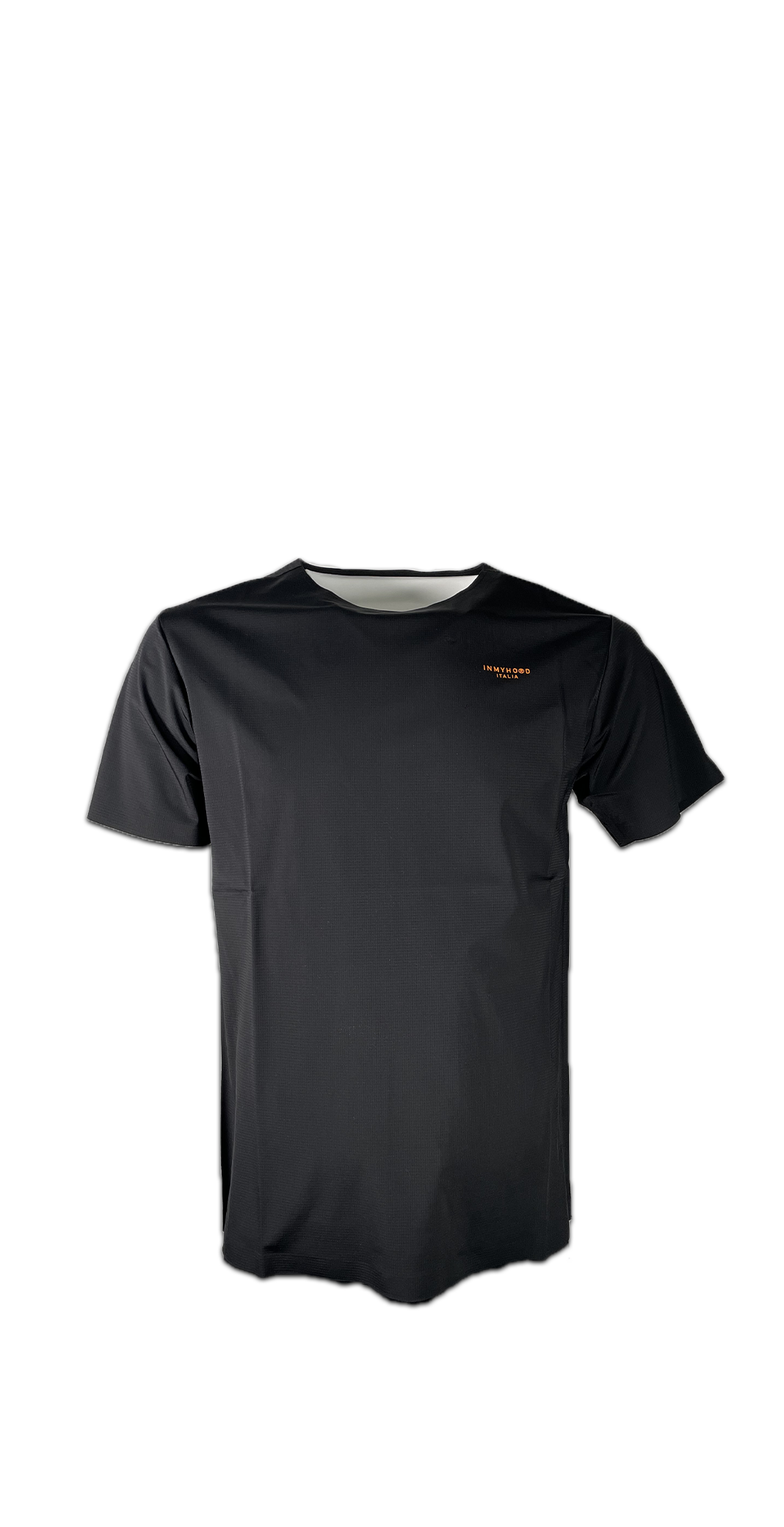 IN MY HOOD T-shirt in Tessuto Tecnico con logo