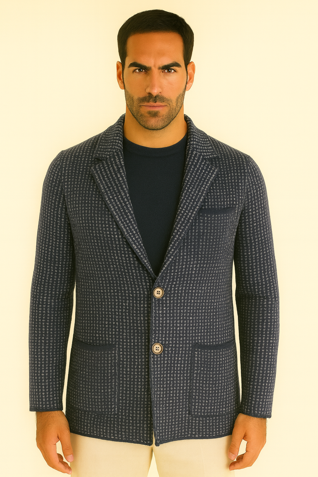 Giglio Milano cardigan nido d'ape