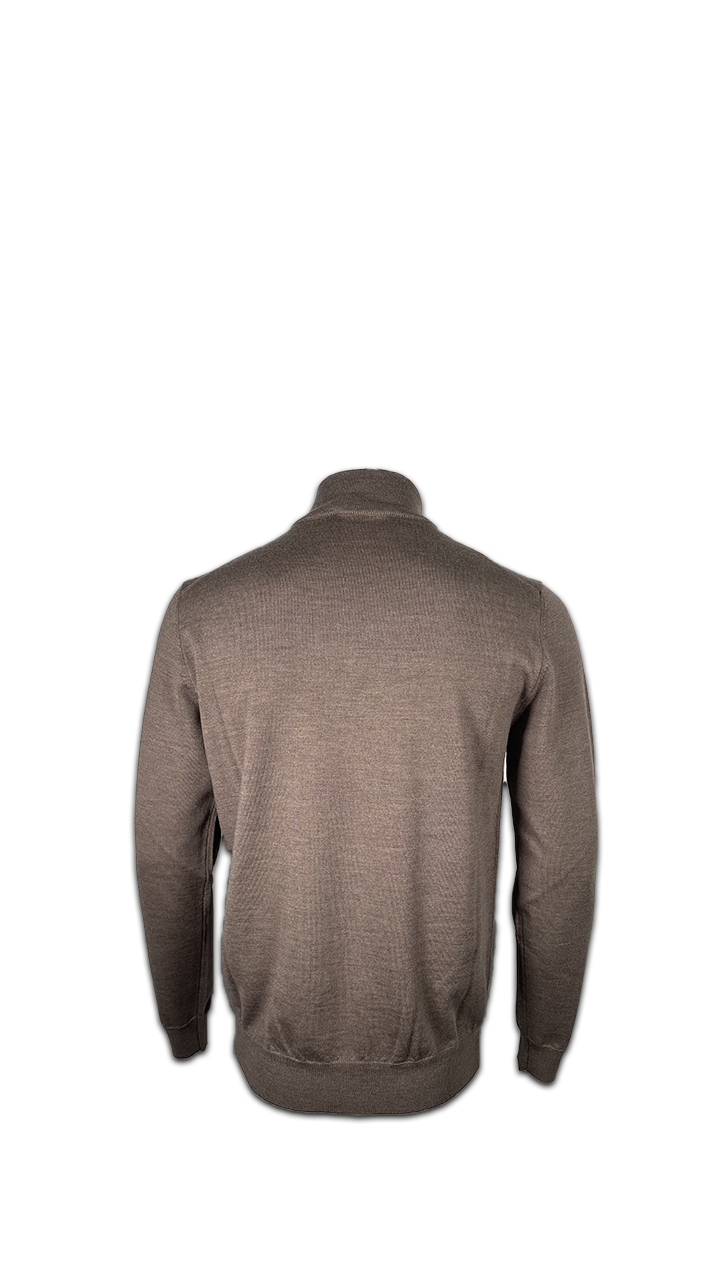 MASQ Lupetto con mezza zip