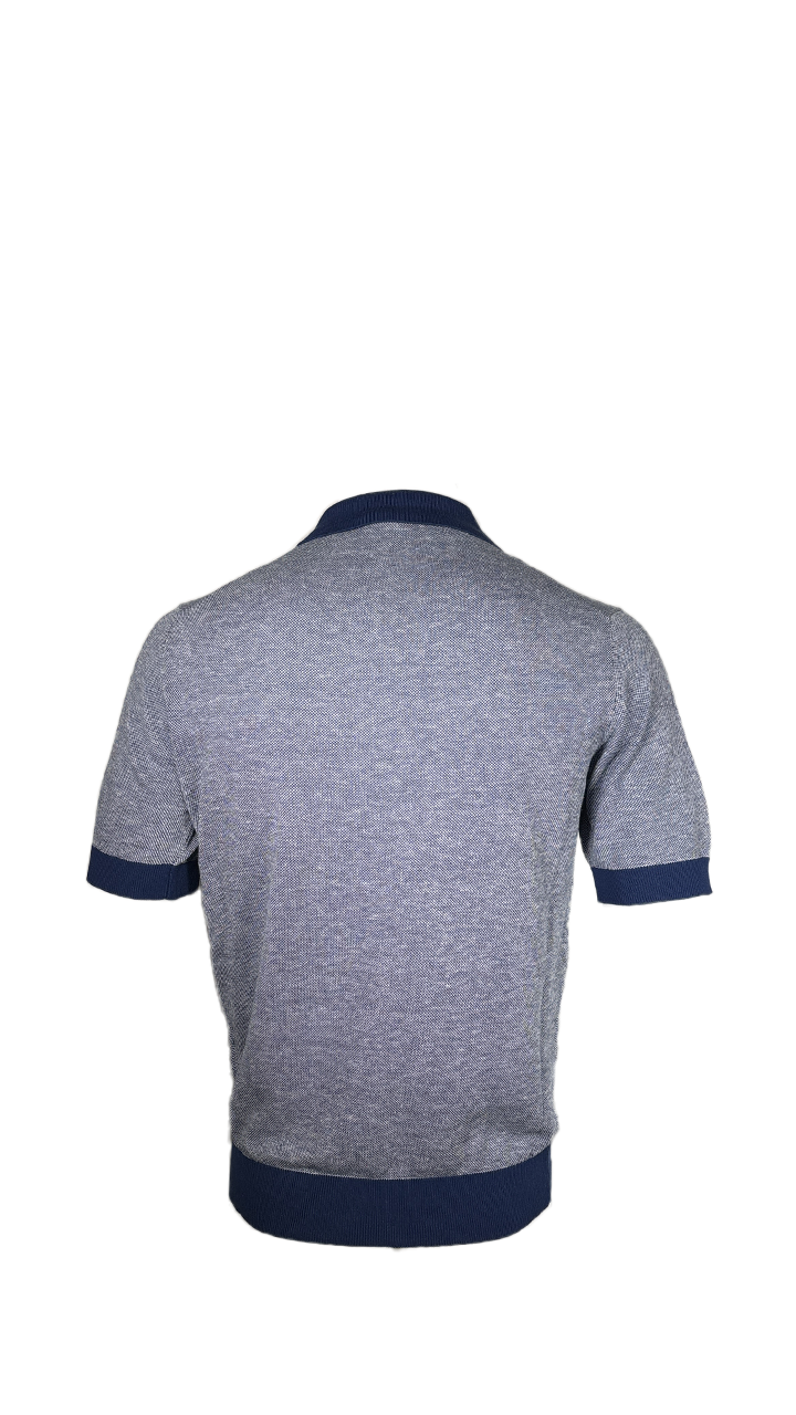 MASQ M2026 Polo m/c senza bottoni Uomo
