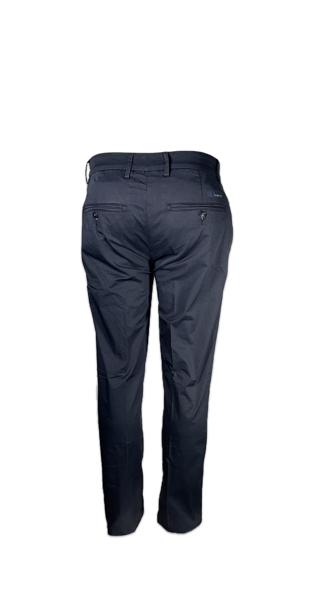 Teleria Zed Pantalone Rasatello di Cotone