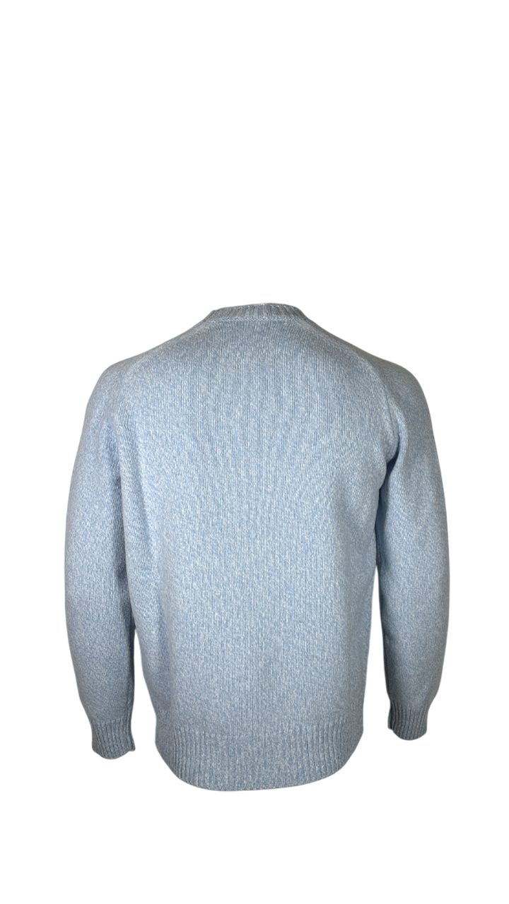 MASQ Maglione in lana effetto mélange