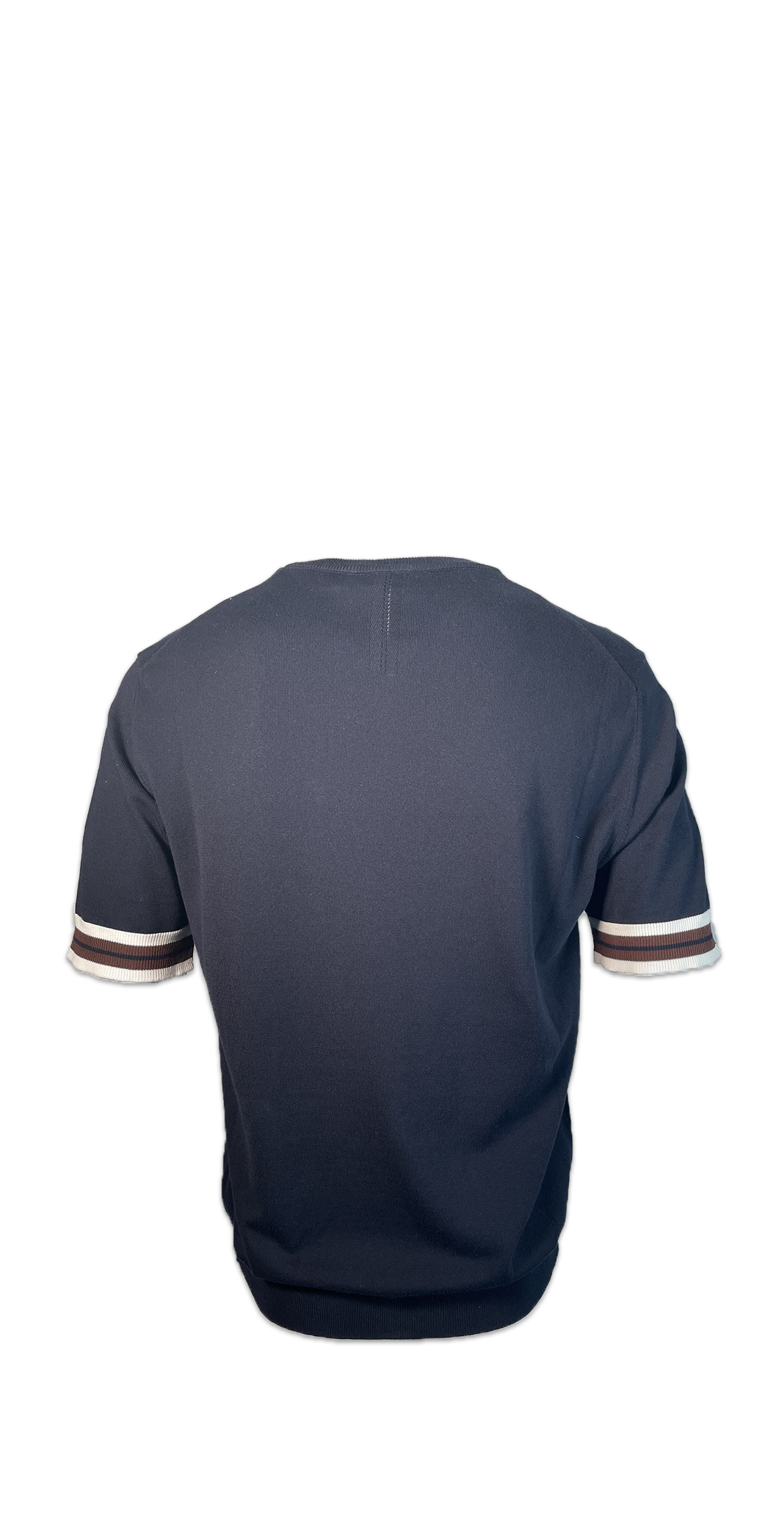 MASQ T-shirt con polsini colorati