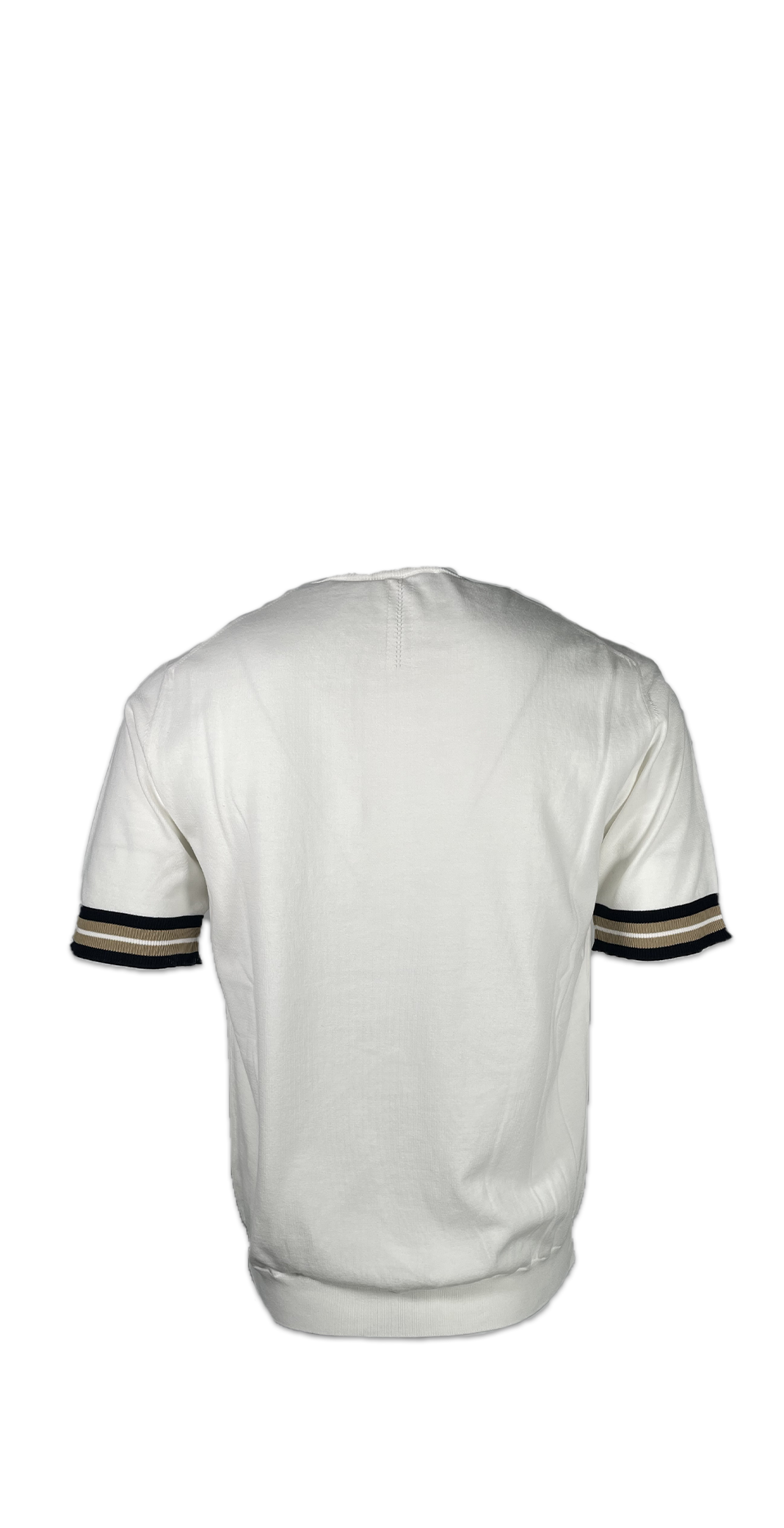 MASQ T-shirt con polsini colorati